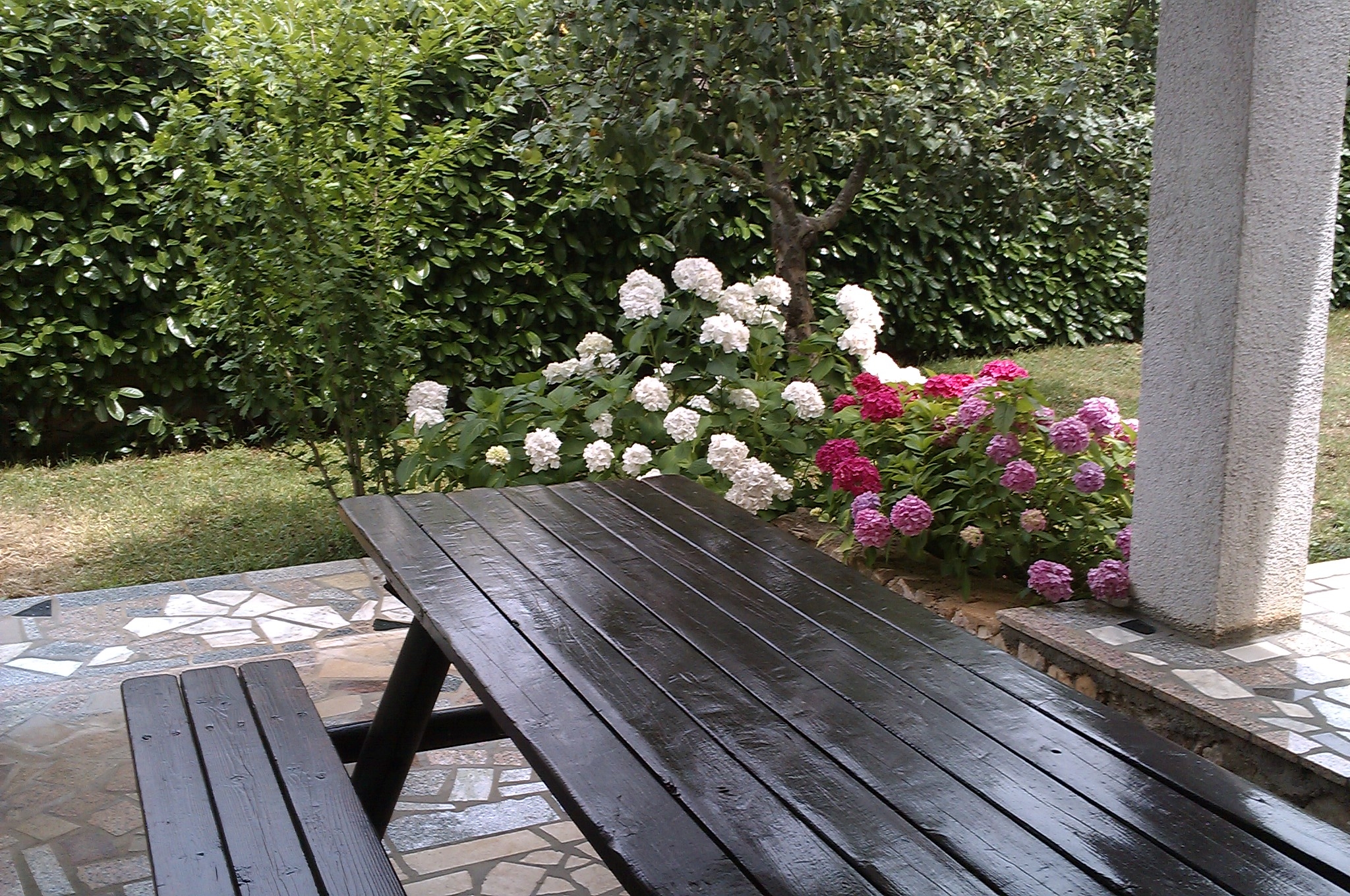 Two bedroom apartment with terrace and sea view Njivice, Krk  A-a