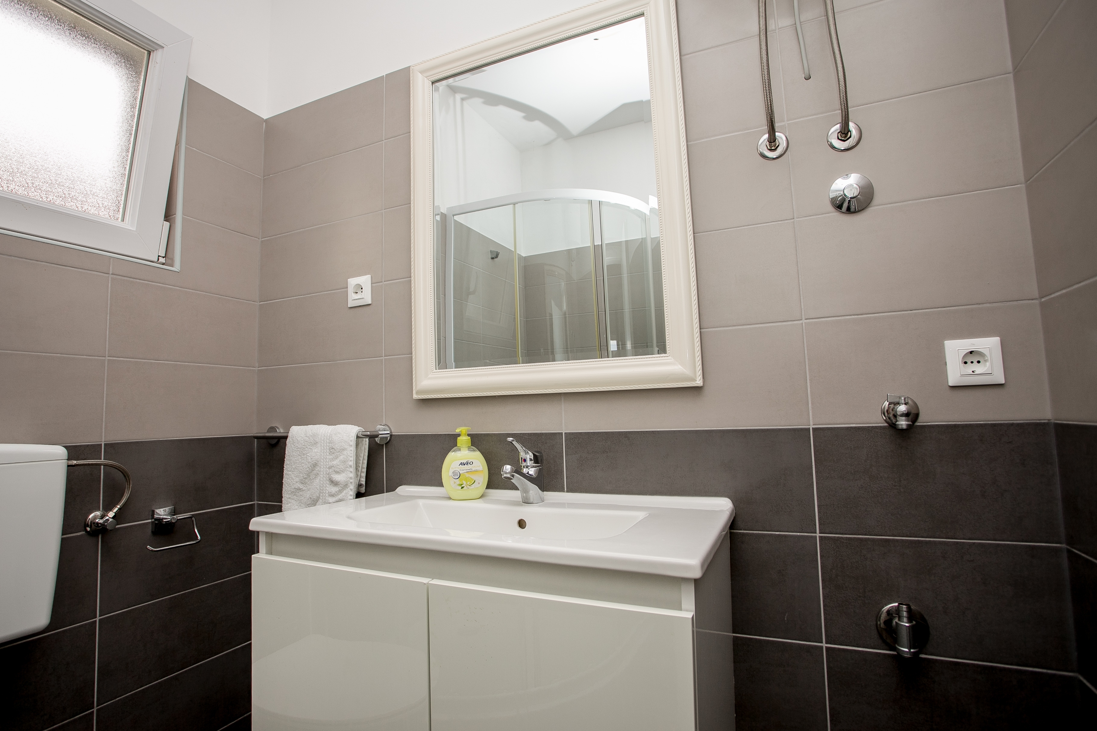 One bedroom apartment with terrace and sea view Sumpetar, Omiš  A-a