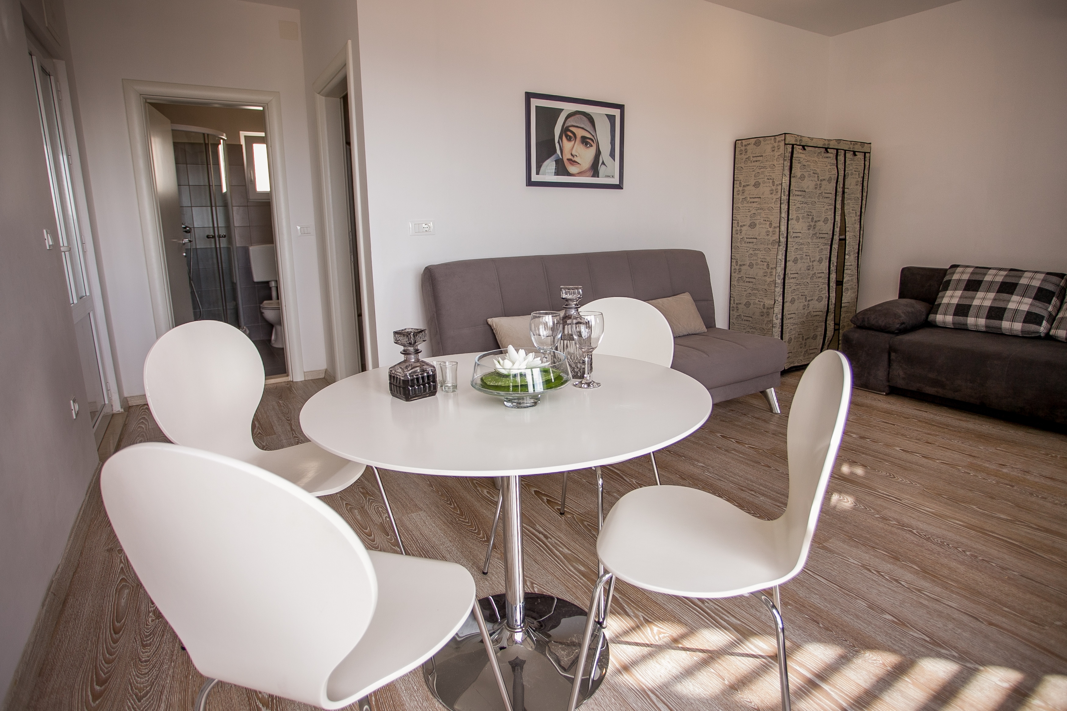 One bedroom apartment with terrace and sea view Sumpetar, Omiš  A-a