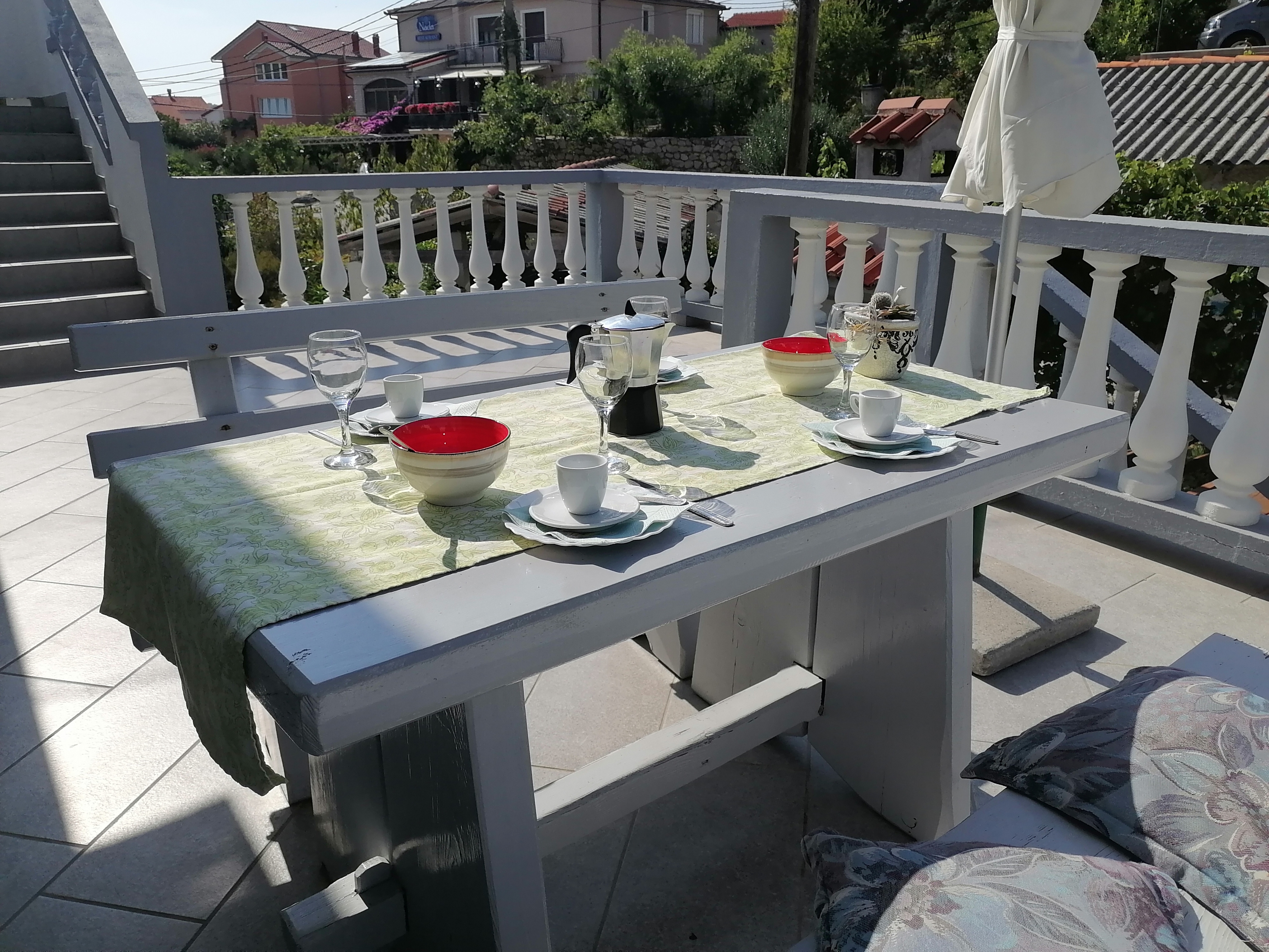 Two bedroom apartment with terrace Palit, Rab  A-a
