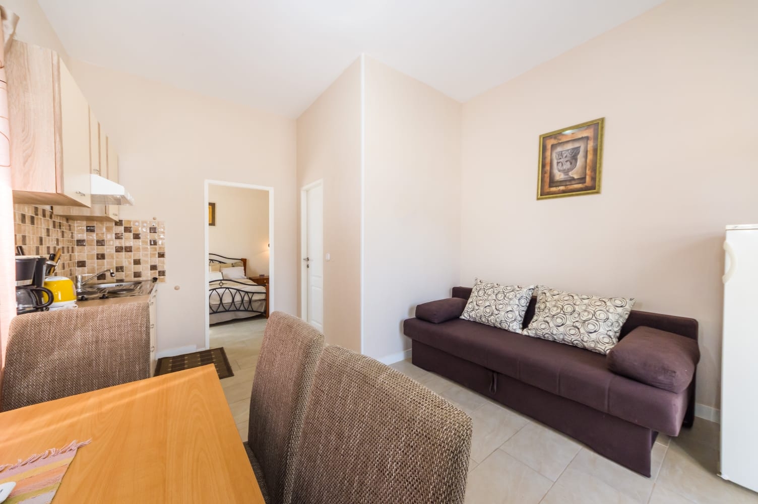 One bedroom apartment with terrace Zaton, Zadar (A-15000-d)