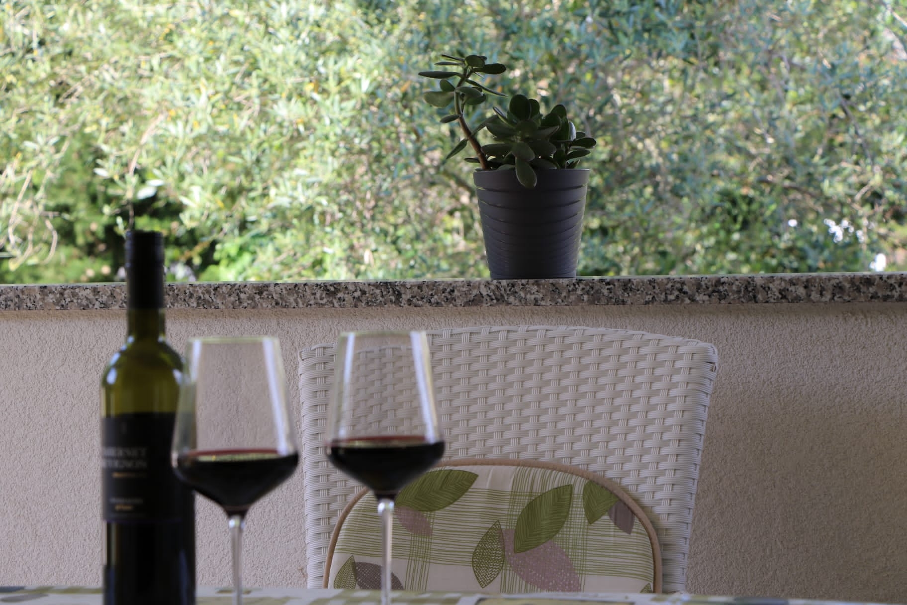 Two bedroom apartment with terrace Punat, Krk (A-15010-a)