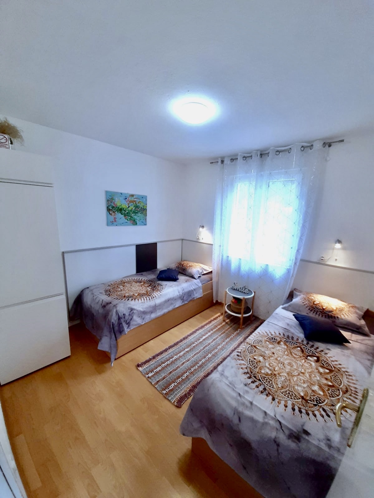 Two bedroom apartment with terrace and sea view Supetar, Brač  A-a
