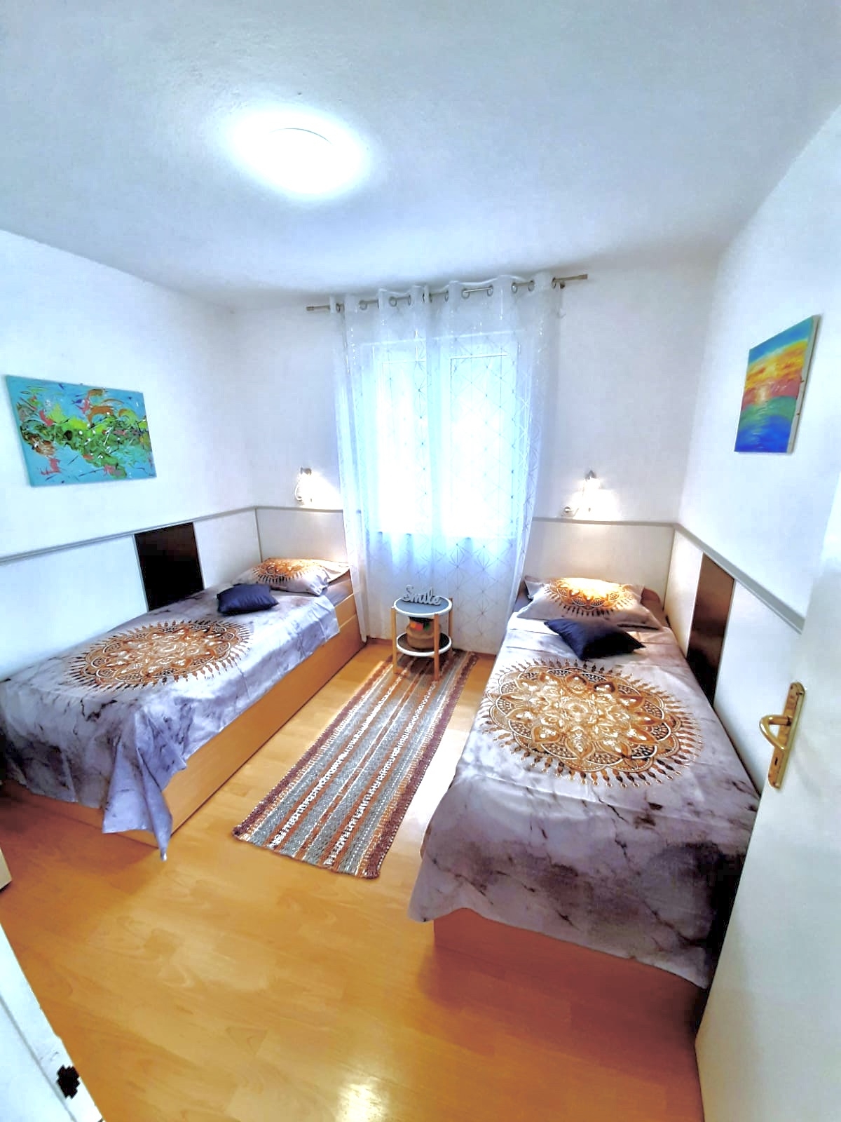 Two bedroom apartment with terrace and sea view Supetar, Brač  A-a