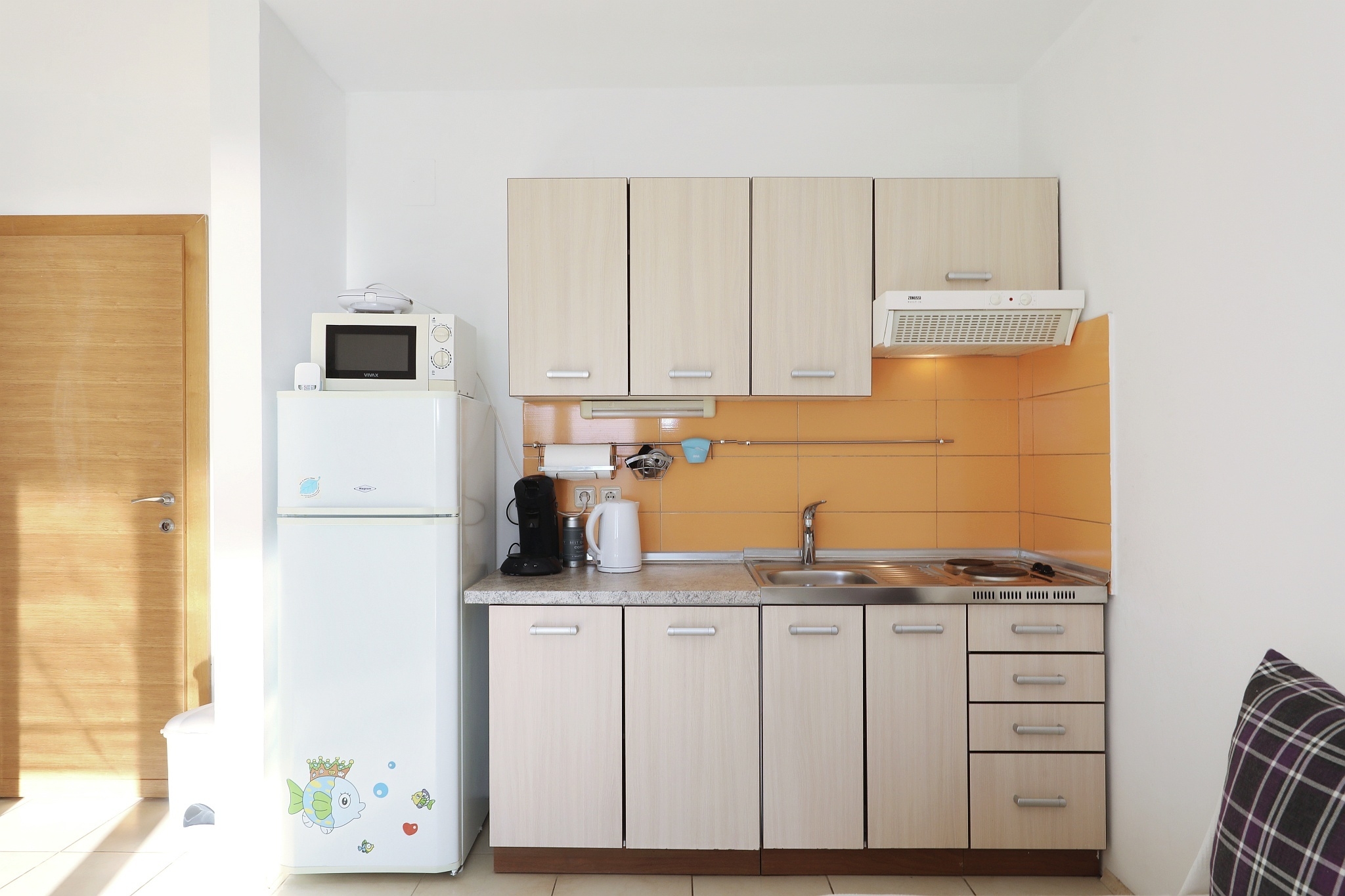 One bedroom apartment with terrace and sea view Sukošan, Zadar  A-a