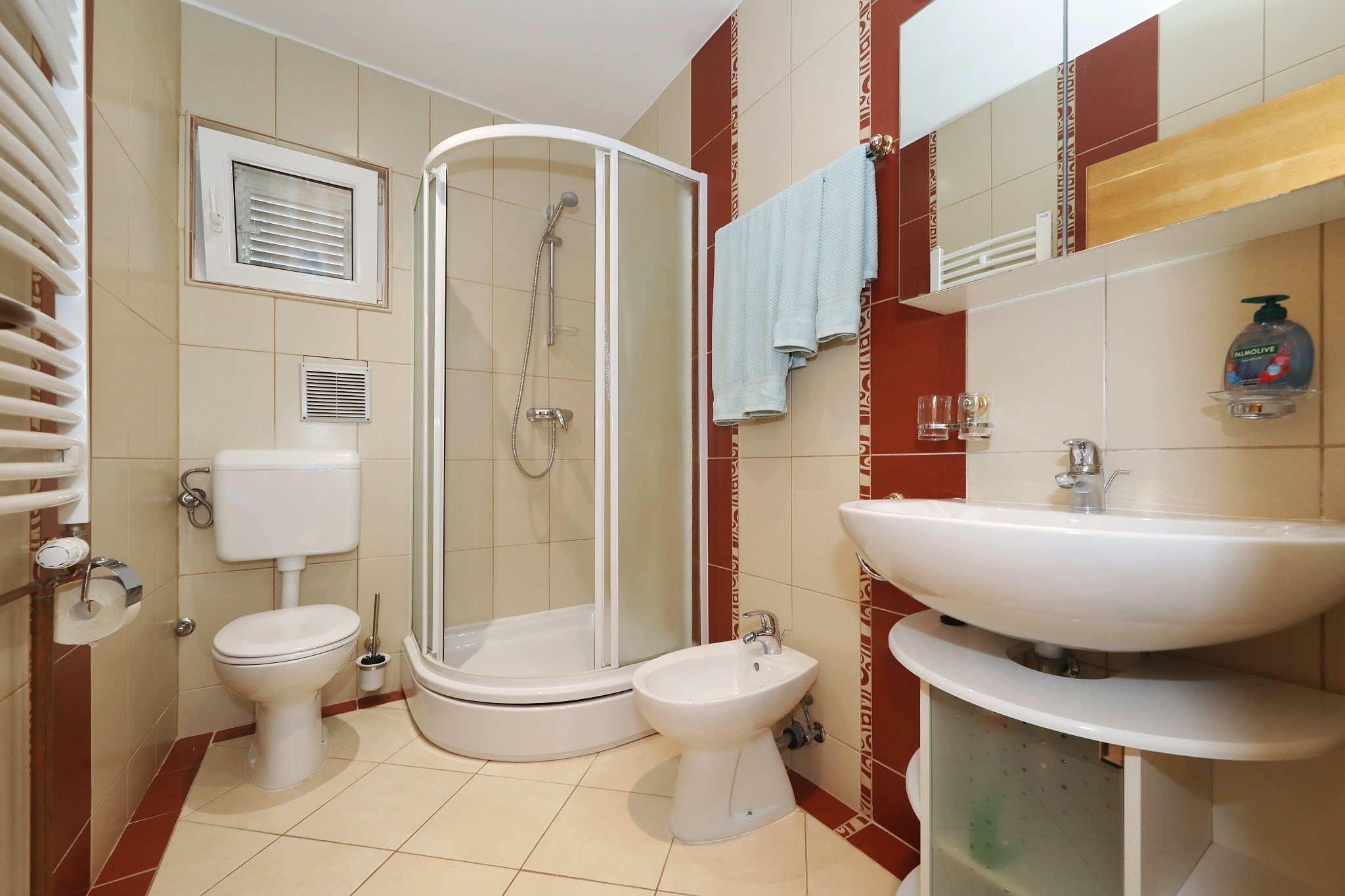 One bedroom apartment with terrace and sea view Sukošan, Zadar  A-b