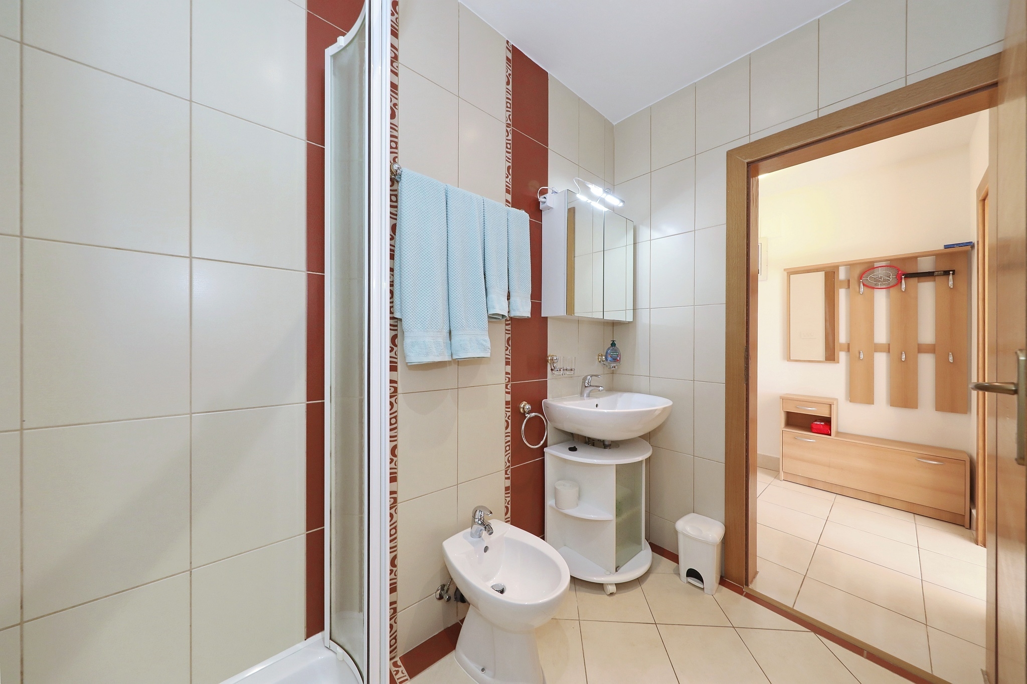 One bedroom apartment with terrace and sea view Sukošan, Zadar  A-b