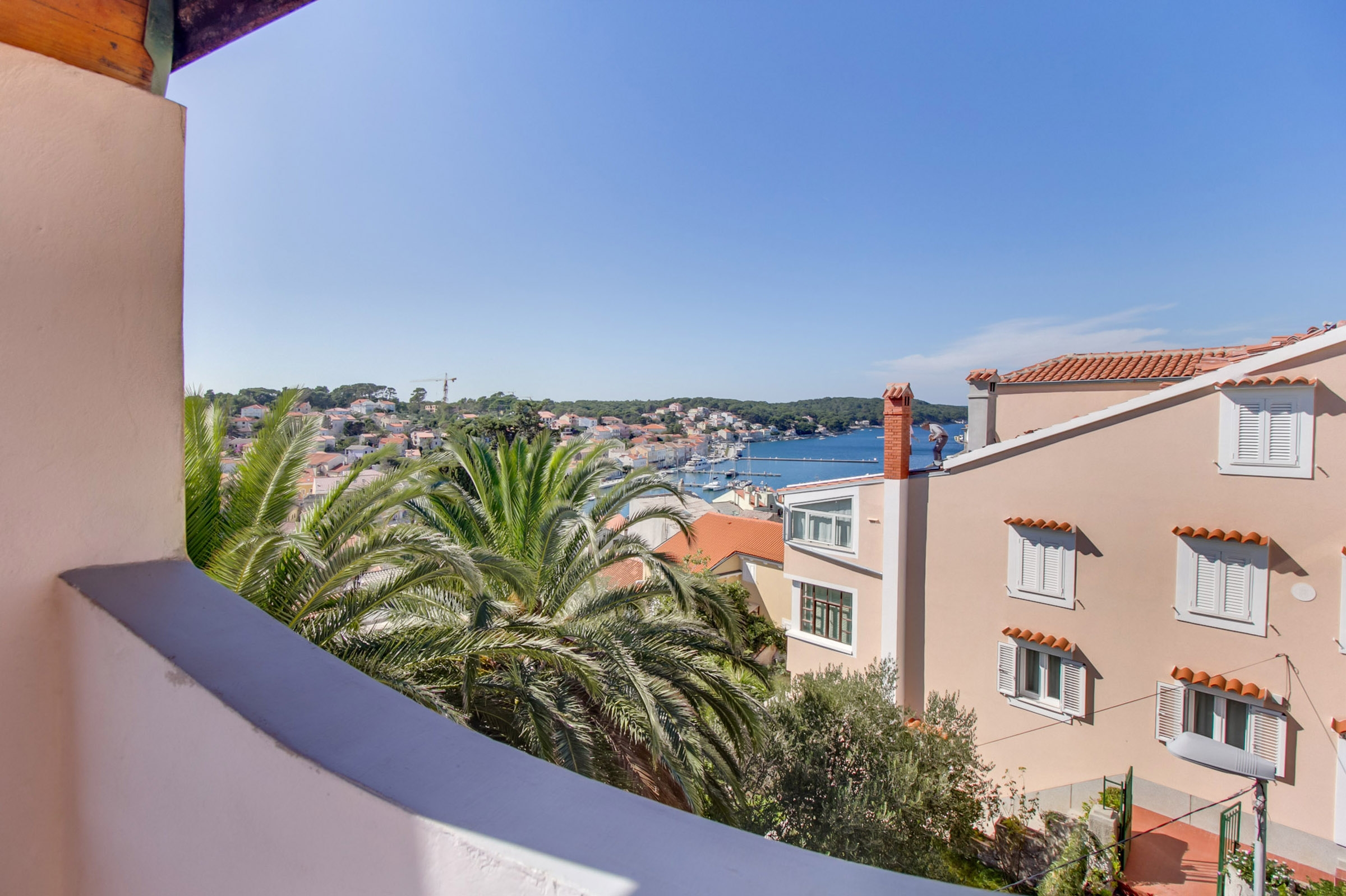 One bedroom apartment with balcony and sea view Mali Lošinj, Lošinj  A-a