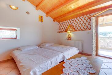 Mali Lošinj, Woonkamer in the apartment, air condition available en WiFi.