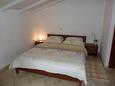 Ložnice Vodice, Ložnice v ubytování typu studio-apartment, s klimatizací a WiFi.