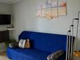 Rovinj, Dnevni boravak u smještaju tipa apartment, dostupna klima, kućni ljubimci dozvoljeni i WiFi.