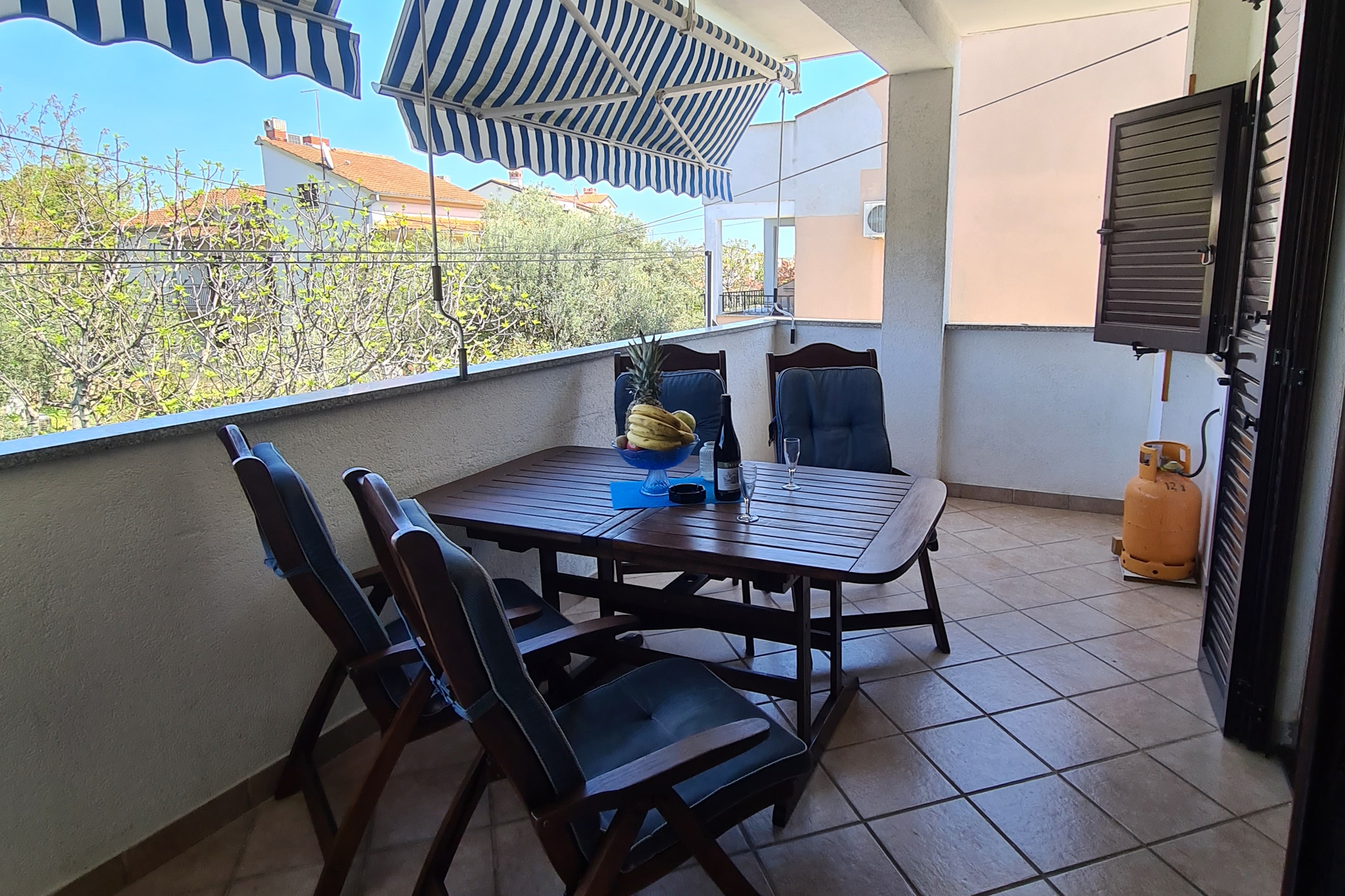 Two bedroom apartment with terrace Rovinj  A-c