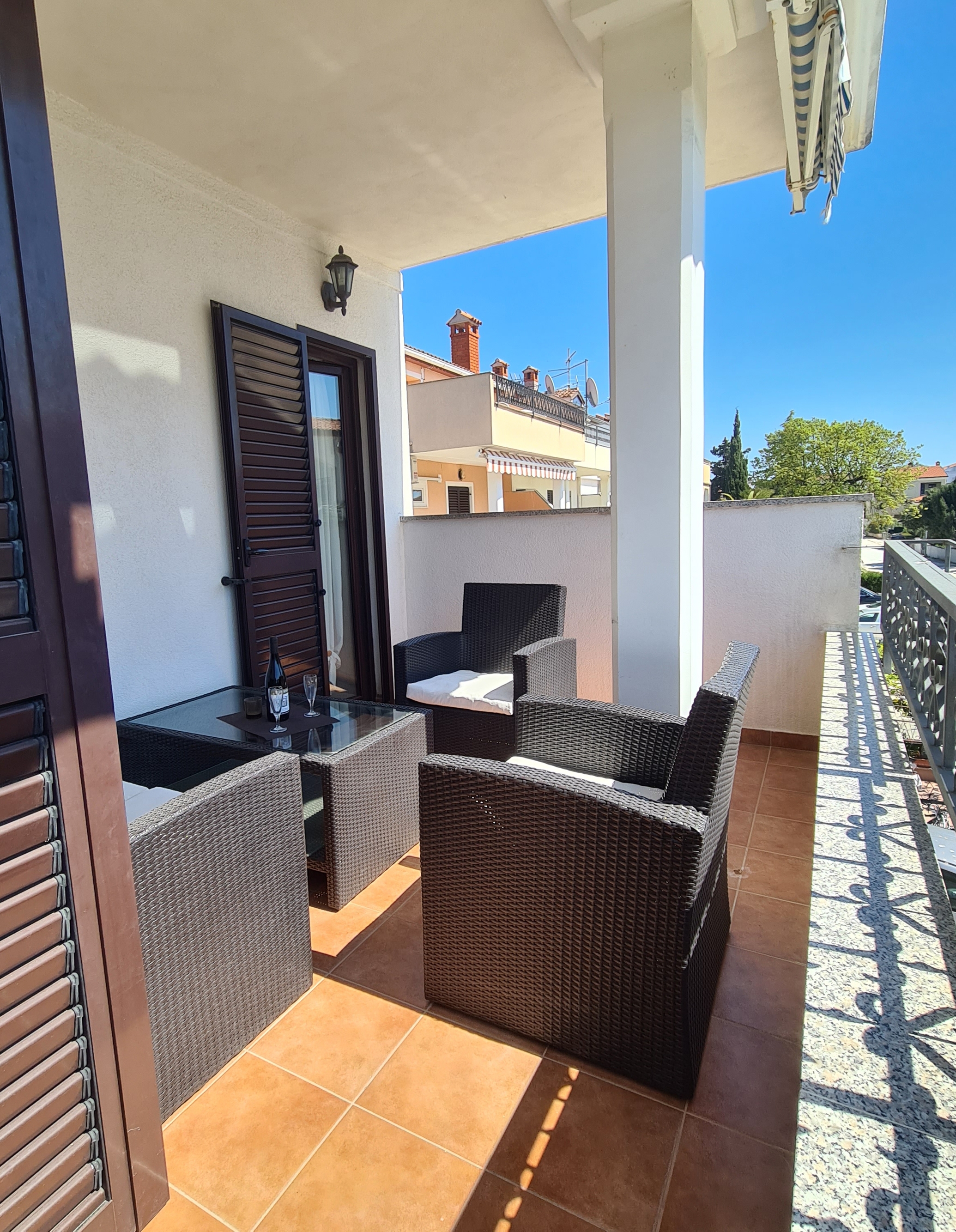 Two bedroom apartment with terrace Rovinj  A-c