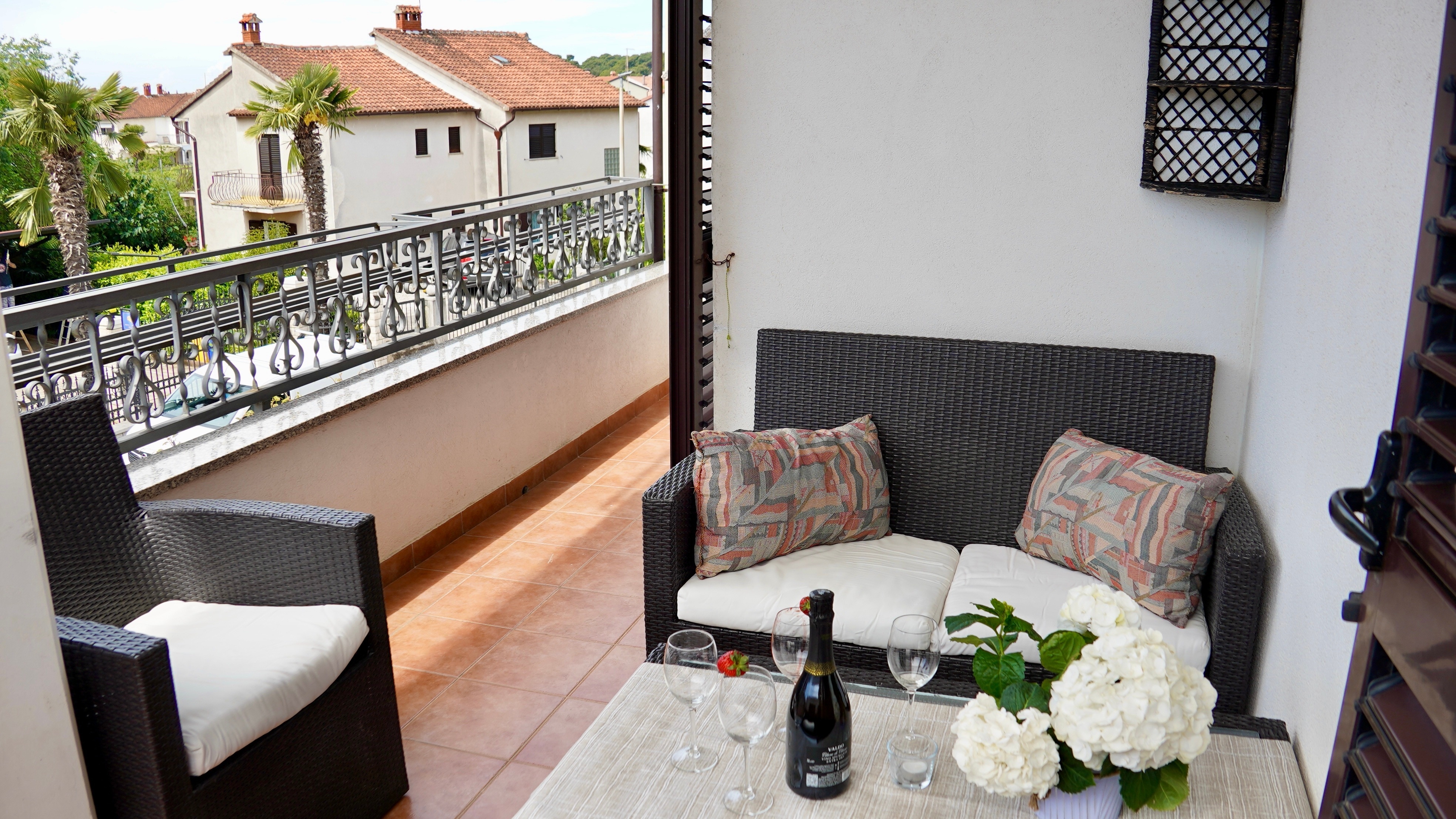 Two bedroom apartment with terrace Rovinj  A-c