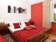 Ložnice Slatine, Ložnice v ubytování typu apartment, domácí mazlíčci povoleni a WiFi.