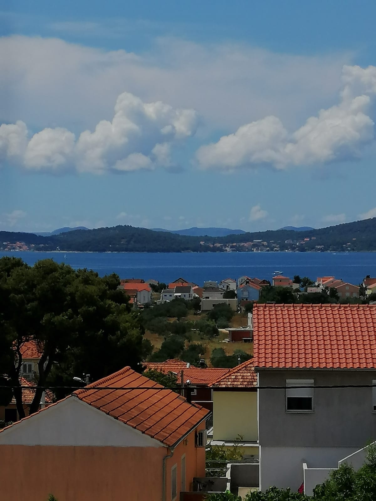 Three bedroom apartment with terrace and sea view Bibinje, Zadar  A-a