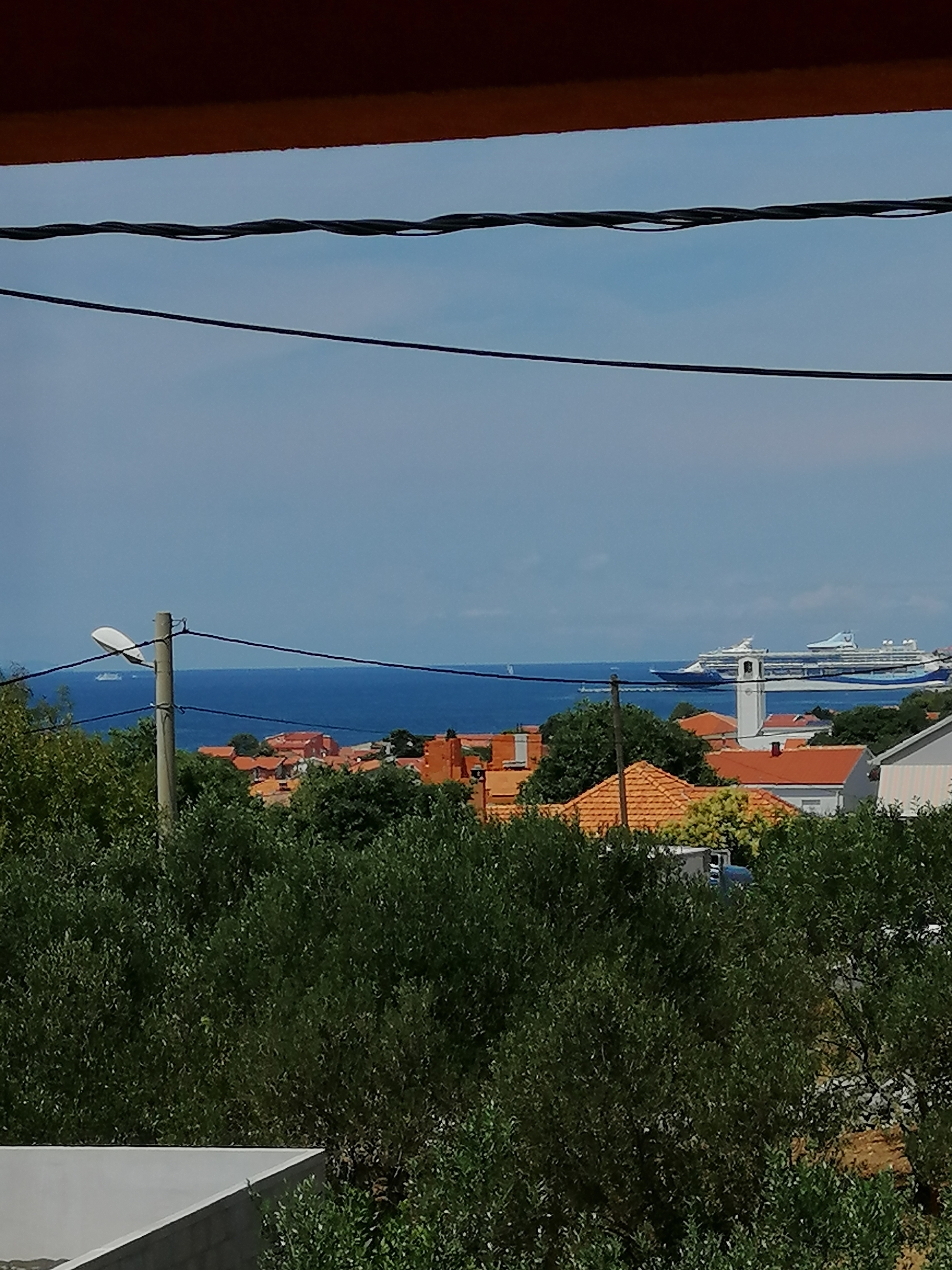 Three bedroom apartment with terrace and sea view Bibinje, Zadar  A-a