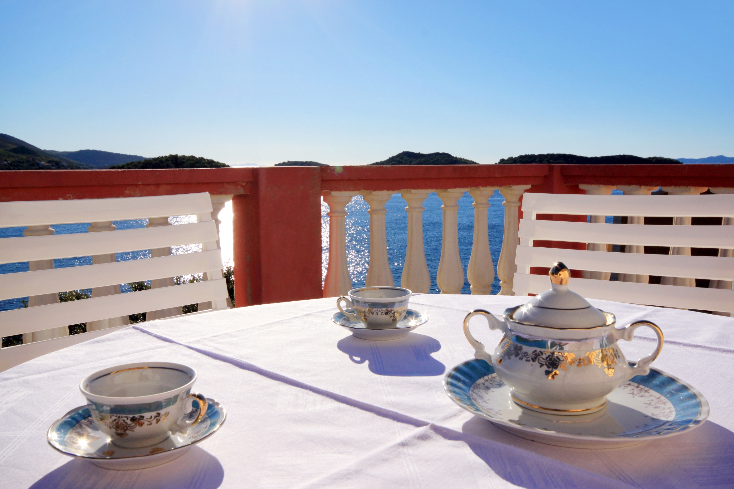 Two bedroom apartment near beach Prižba, Korčula  A-b