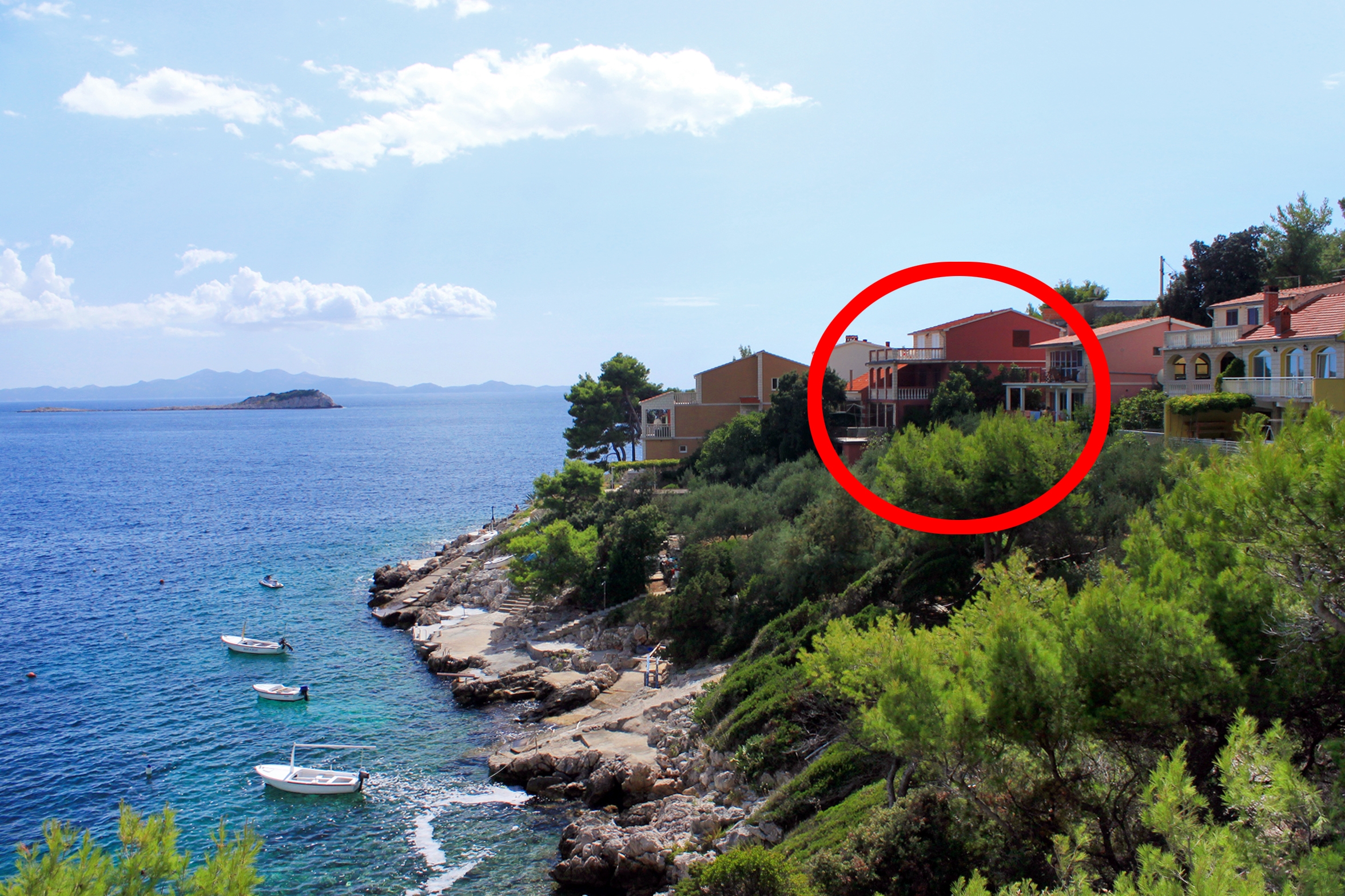 Dvosobni apartman uz plažu Prižba, Korčula  A-b