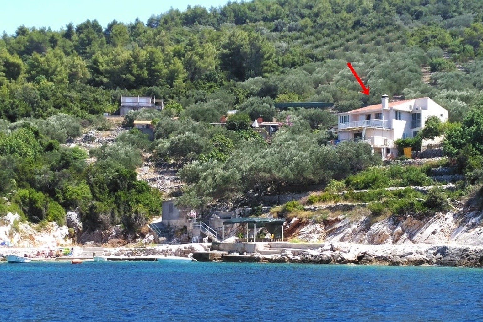 Dvosobni apartman uz plažu Uvala Bristva, Korčula  A-a
