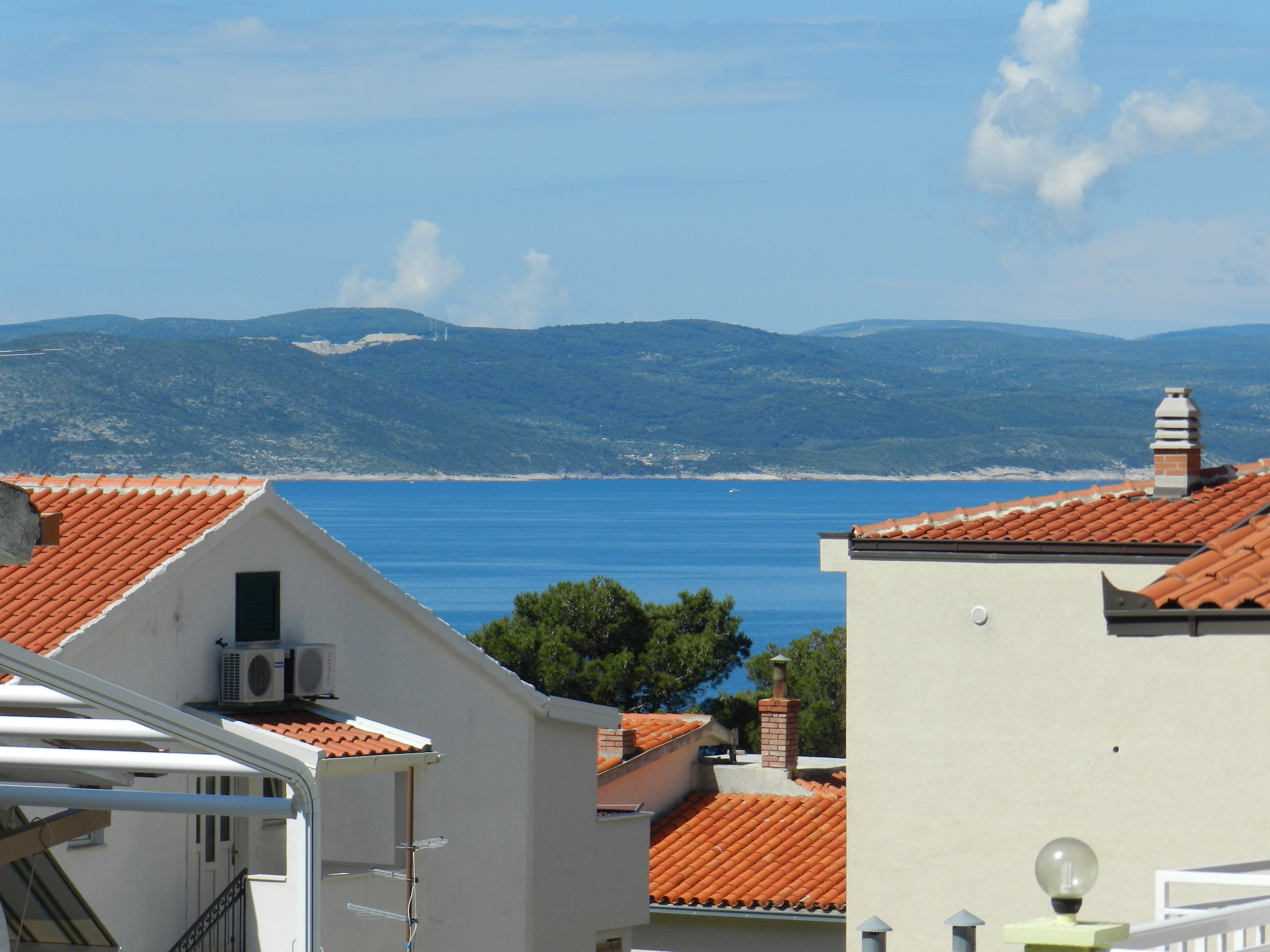 Three bedroom apartment with balcony and sea view Baška Voda, Makarska  A-a
