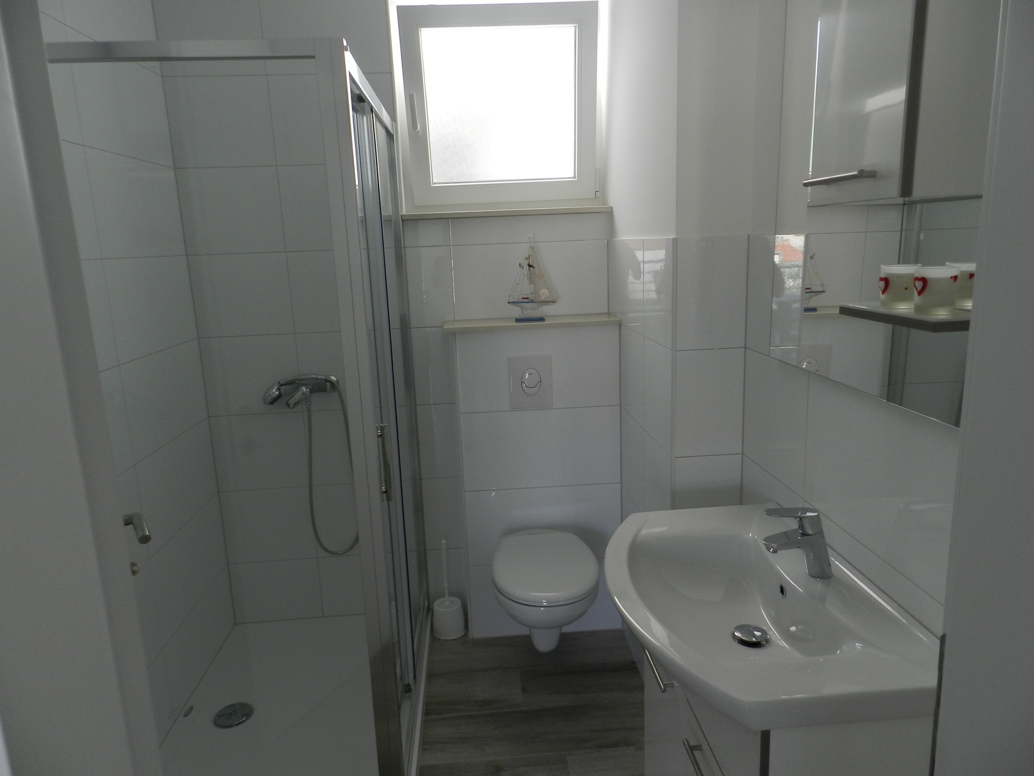 One bedroom apartment with terrace Baška Voda, Makarska  A-c