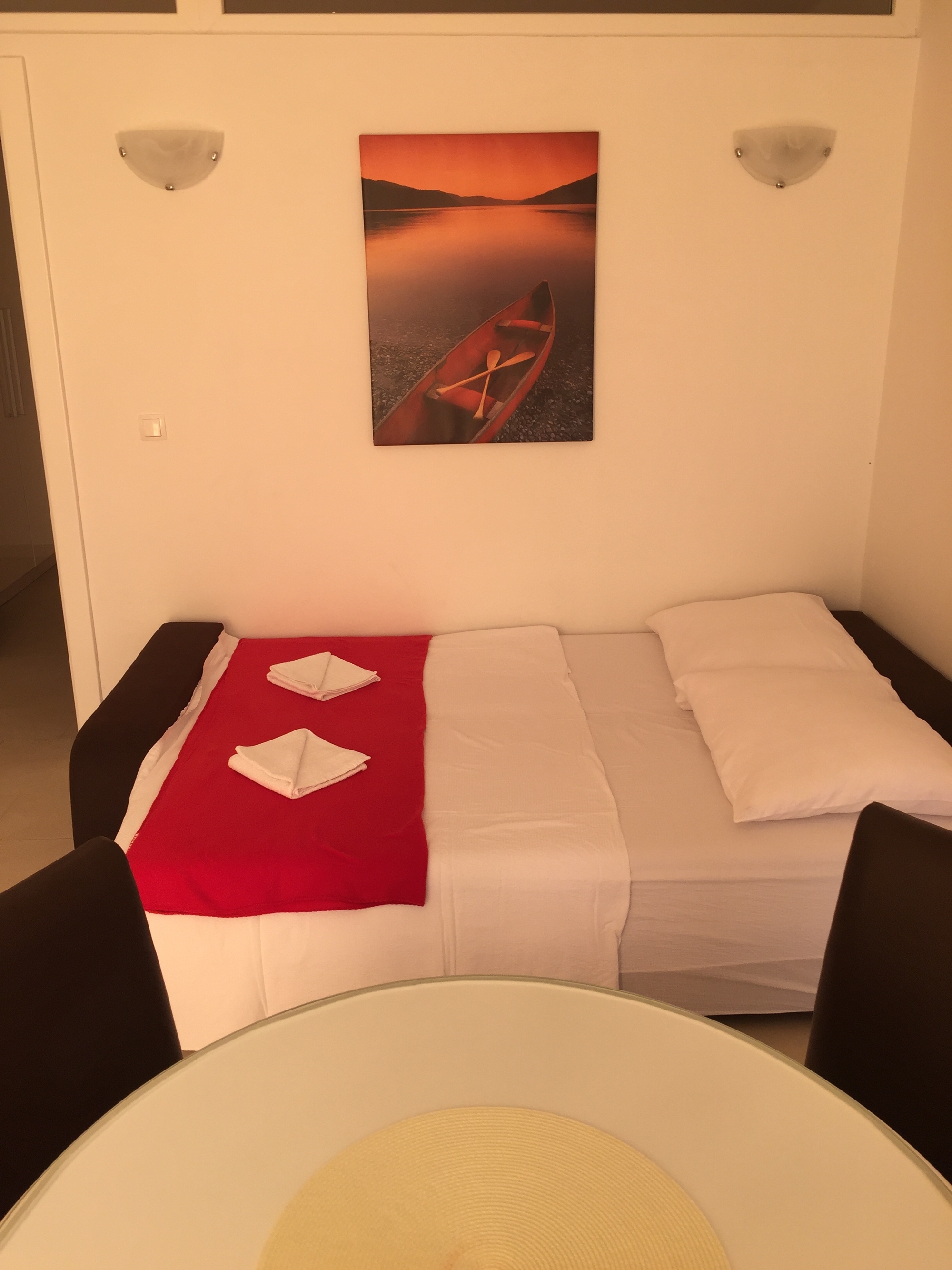One bedroom apartment with terrace Baška Voda, Makarska  A-e
