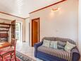 Obývací pokoj Mali Lošinj, Obývací pokoj v ubytování typu apartment, s klimatizací, domácí mazlíčci povoleni a WiFi.