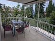 Selce, Balkon v ubytování typu apartment, s výhledem na moře a WiFi.