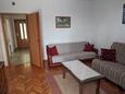 Selce, Obývací pokoj v ubytování typu apartment, s klimatizací a WiFi.