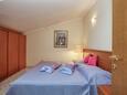 Brodarica, Ložnice v ubytování typu apartment, s klimatizací a WiFi.