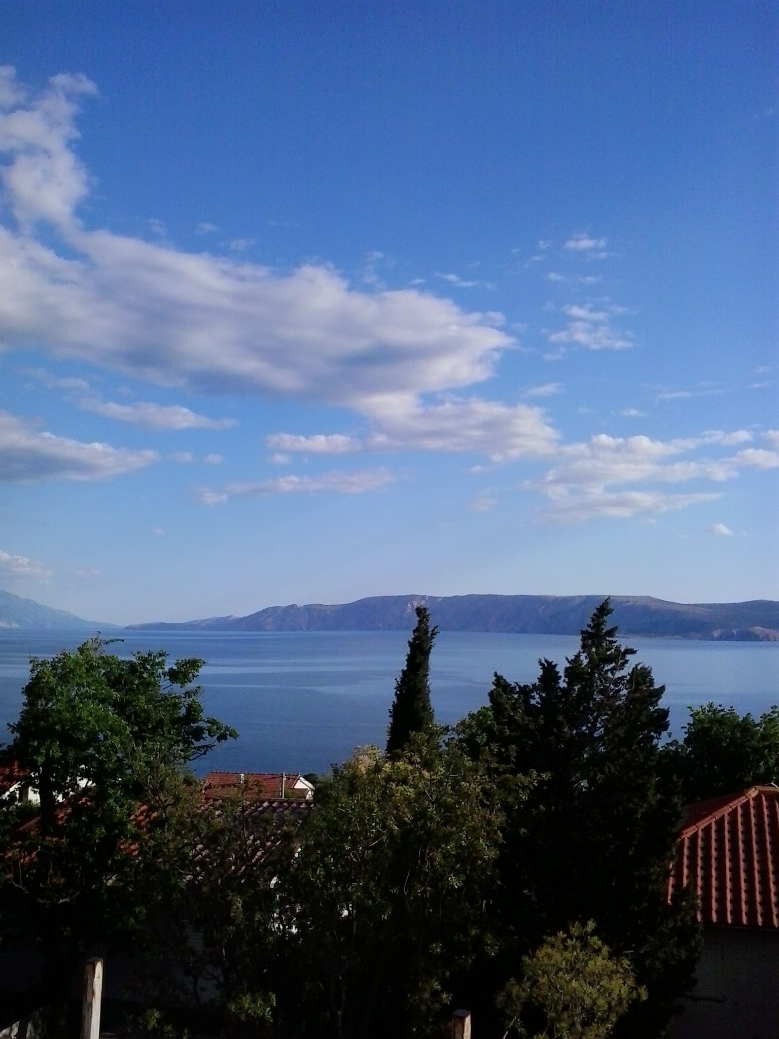 One bedroom apartment with terrace and sea view Novi Vinodolski  A-a