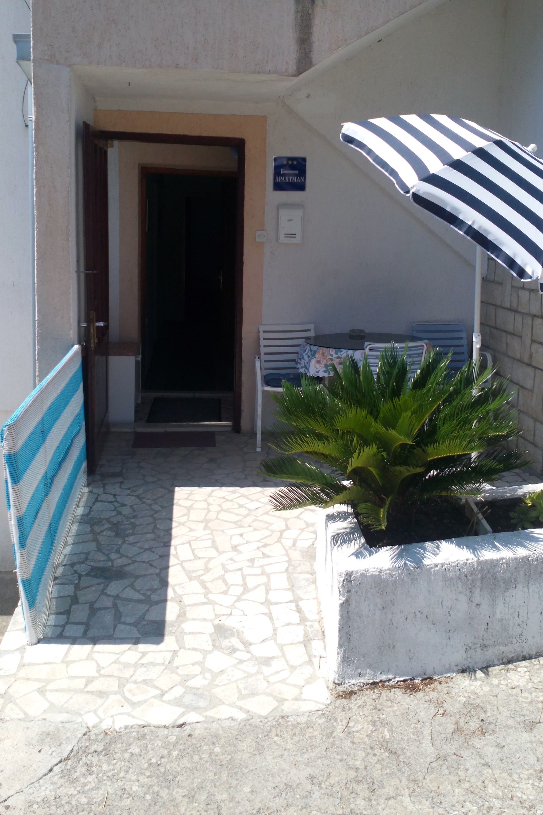Two bedroom apartment with terrace and sea view Selce, Crikvenica  A-a
