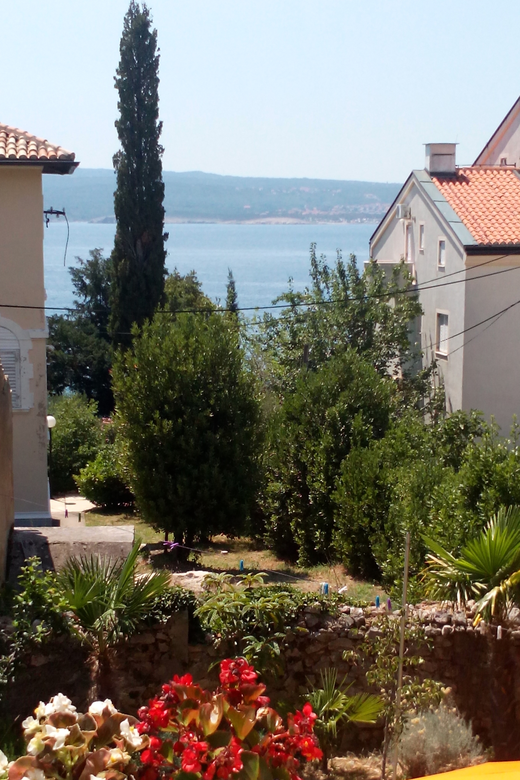 Two bedroom apartment with terrace and sea view Selce, Crikvenica  A-a
