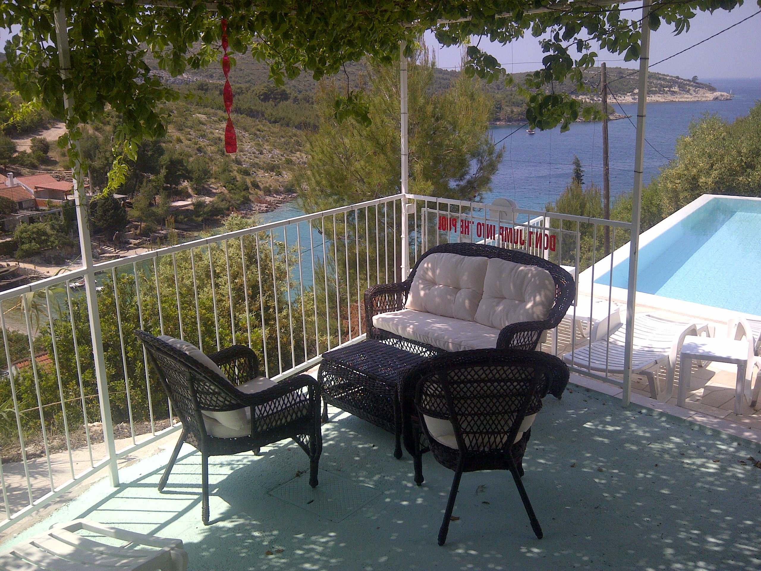 Four bedroom house with terrace and sea view Cove Pribinja, Hvar  K