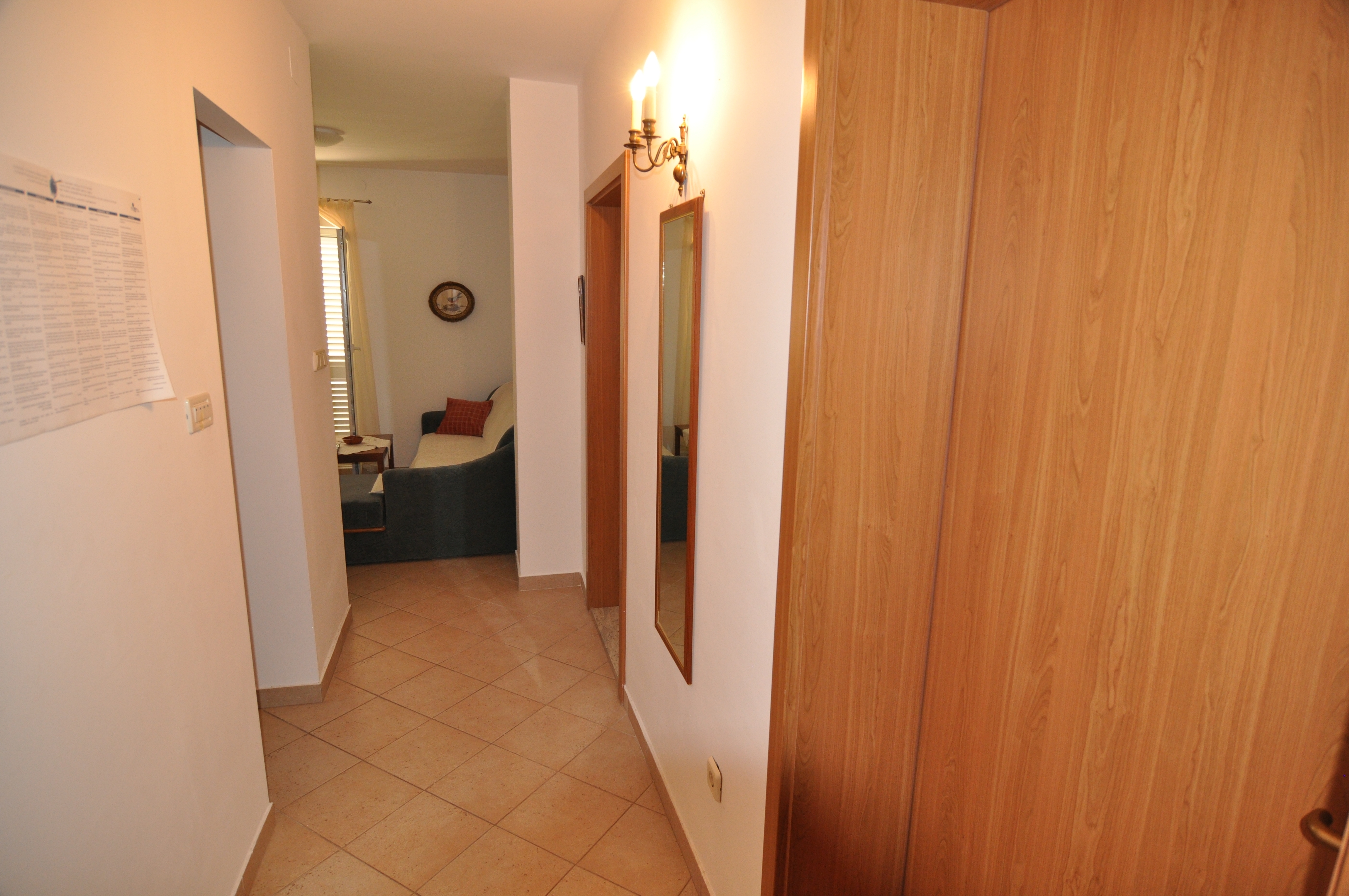 Two bedroom apartment with terrace and sea view Krk  A-a