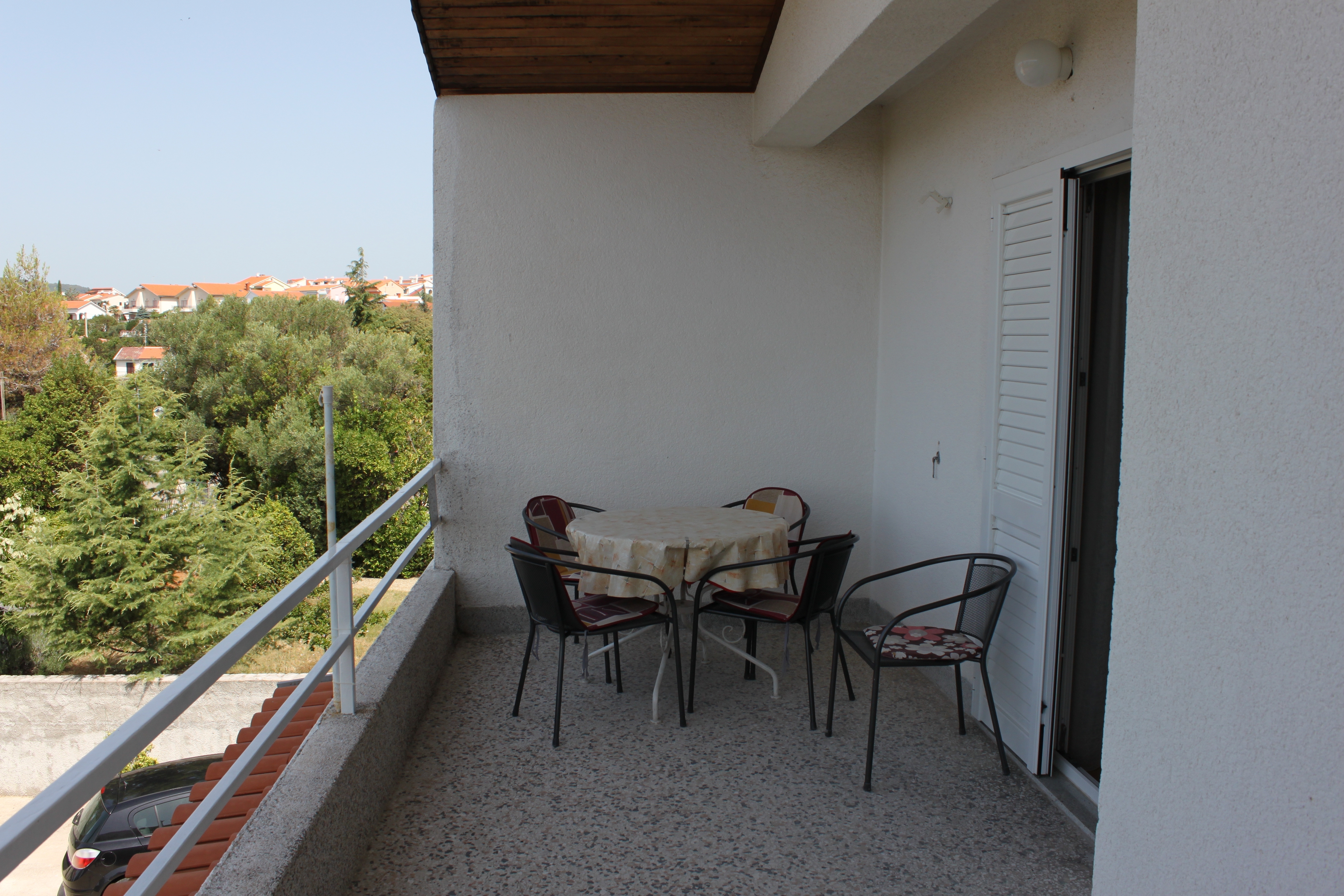 Two bedroom apartment with terrace and sea view Krk  A-a