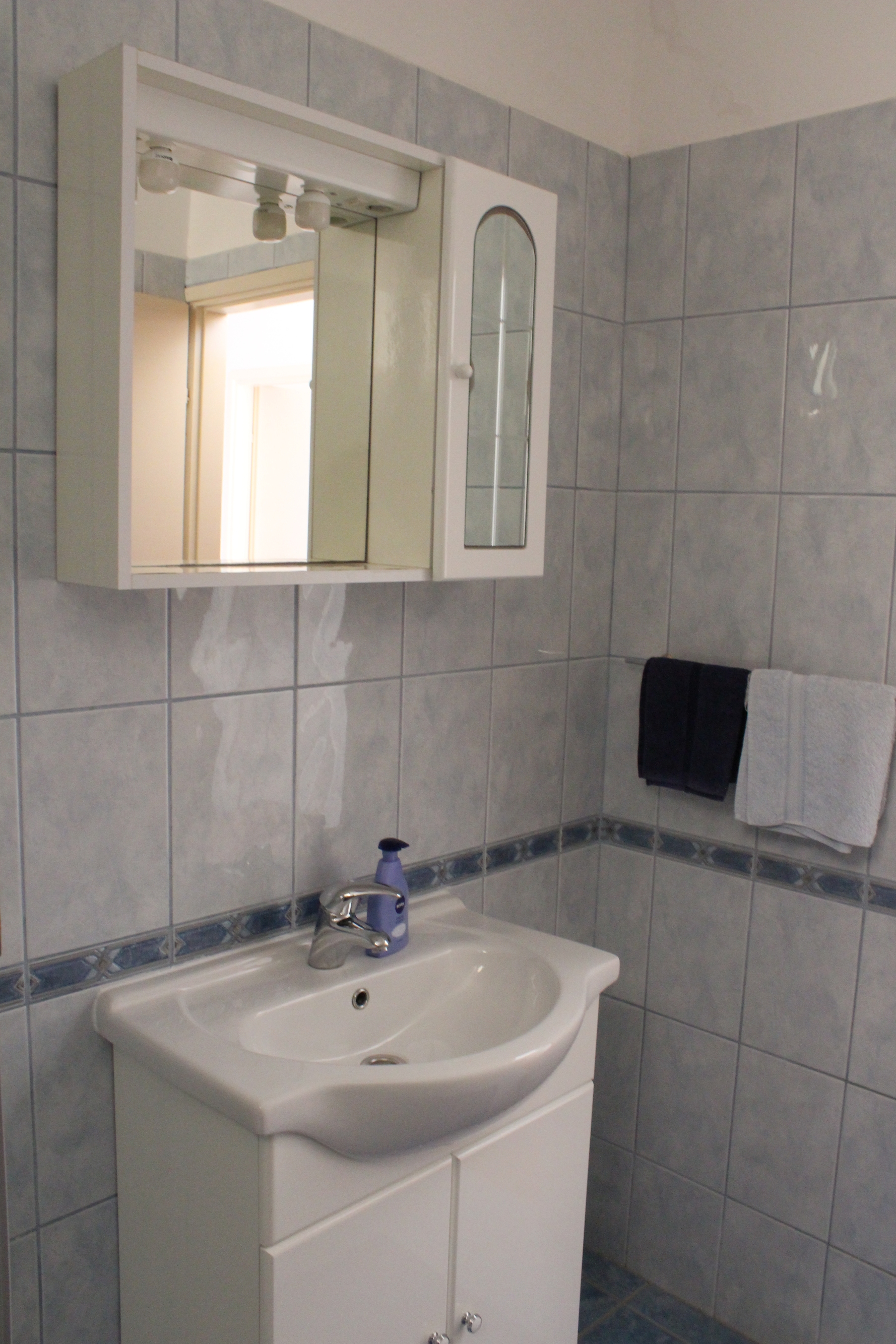 Two bedroom apartment with terrace and sea view Zavala, Hvar  A-a