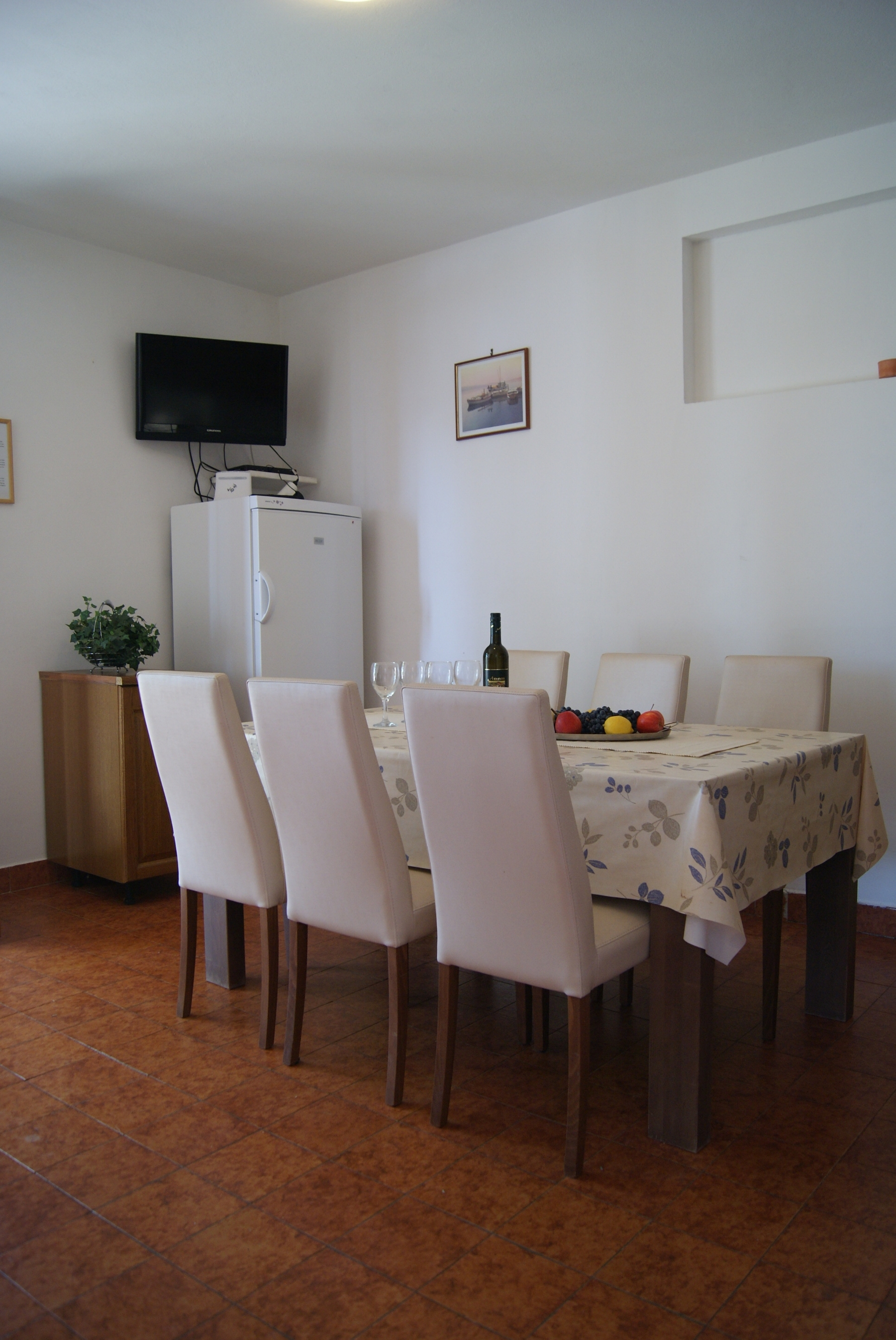 Two bedroom apartment with terrace and sea view Zavala, Hvar (A-15357-a)