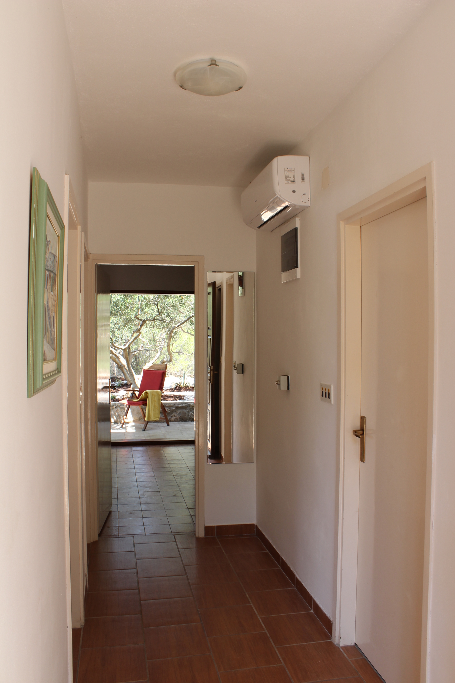 Two bedroom apartment with terrace and sea view Zavala, Hvar  A-a