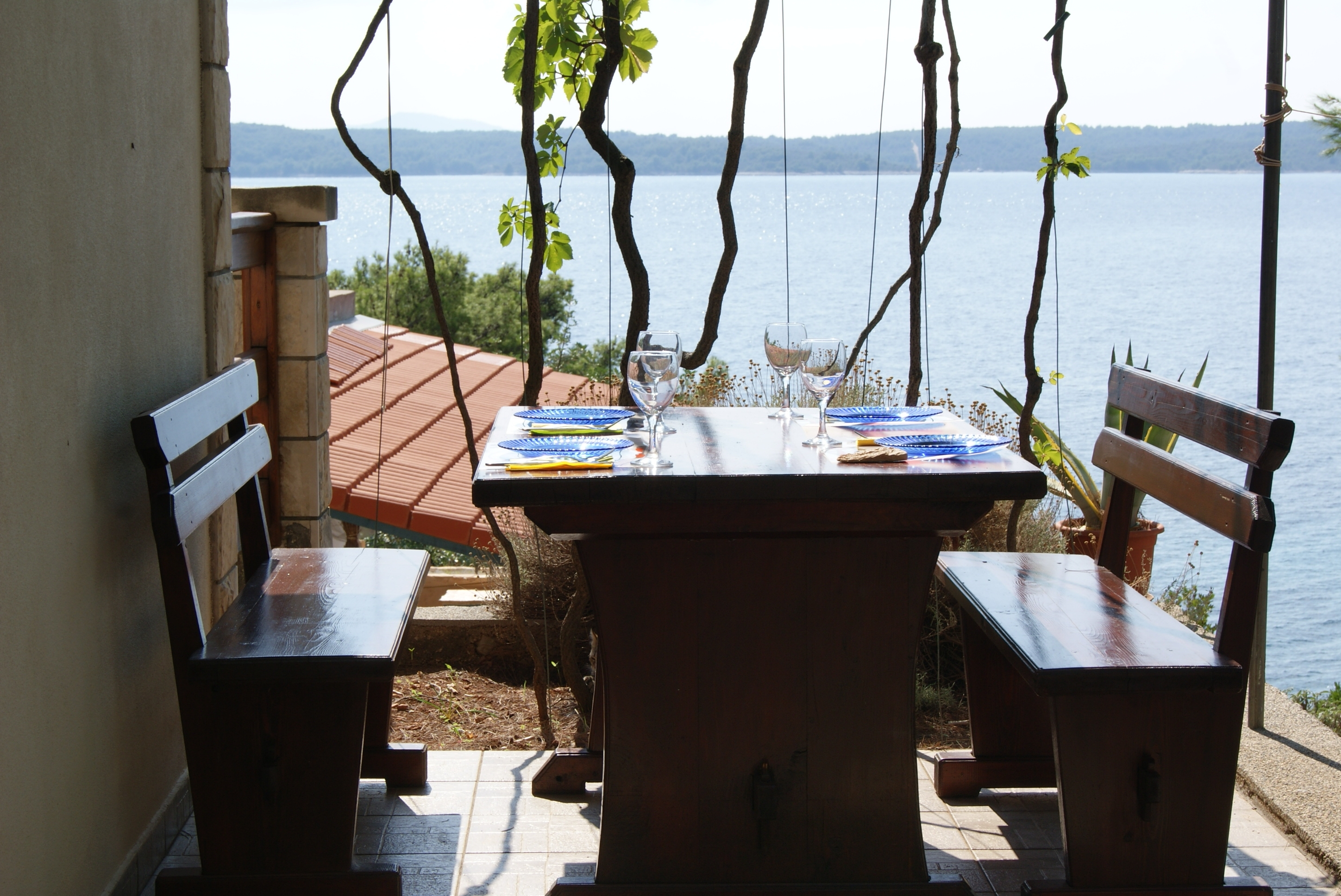 Two bedroom apartment with terrace and sea view Zavala, Hvar (A-15357-a) Two bedroom apartment with terrace and sea view Zavala, Hvar (A-15357-a)