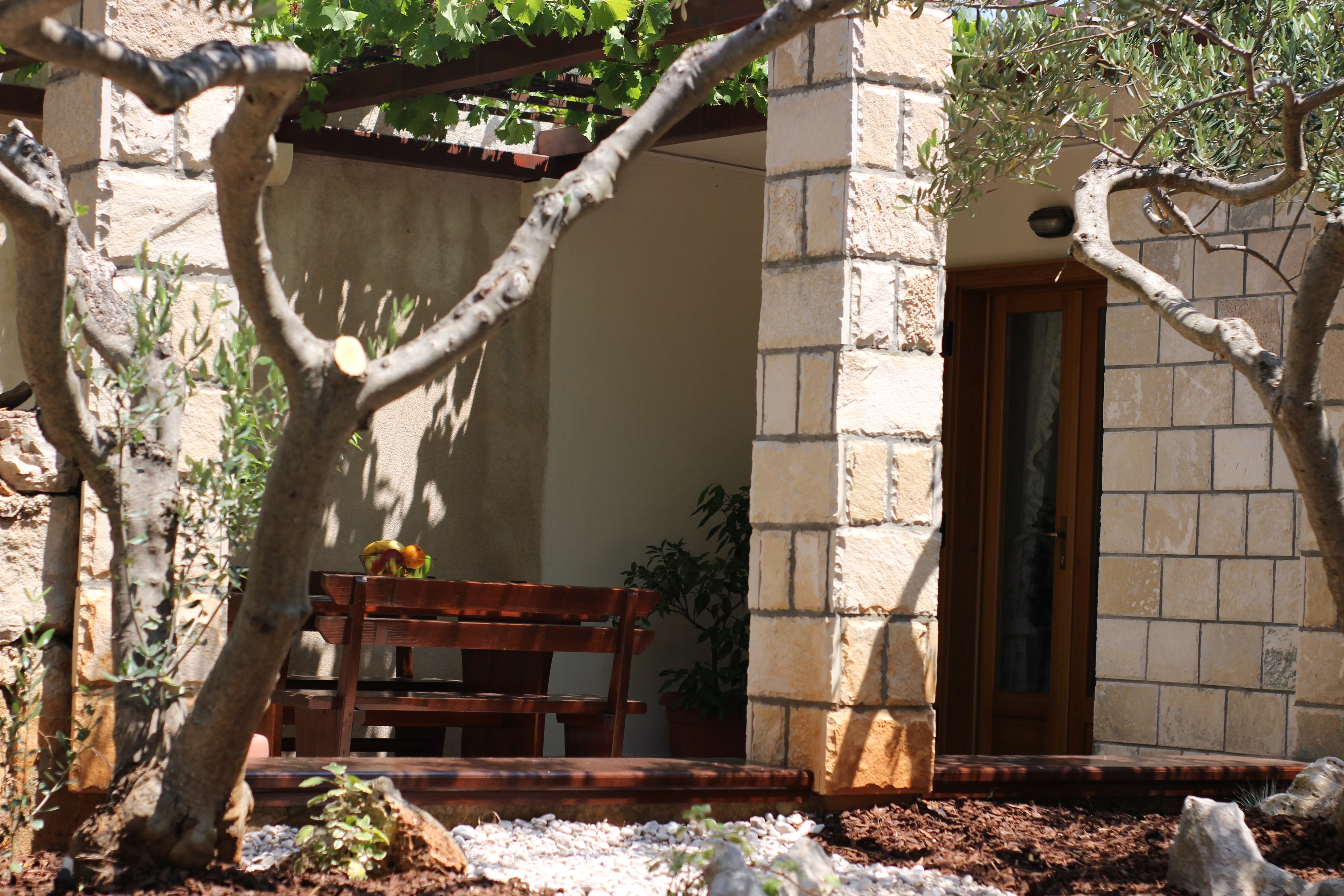 One bedroom apartment with terrace and sea view Zavala, Hvar  A-b