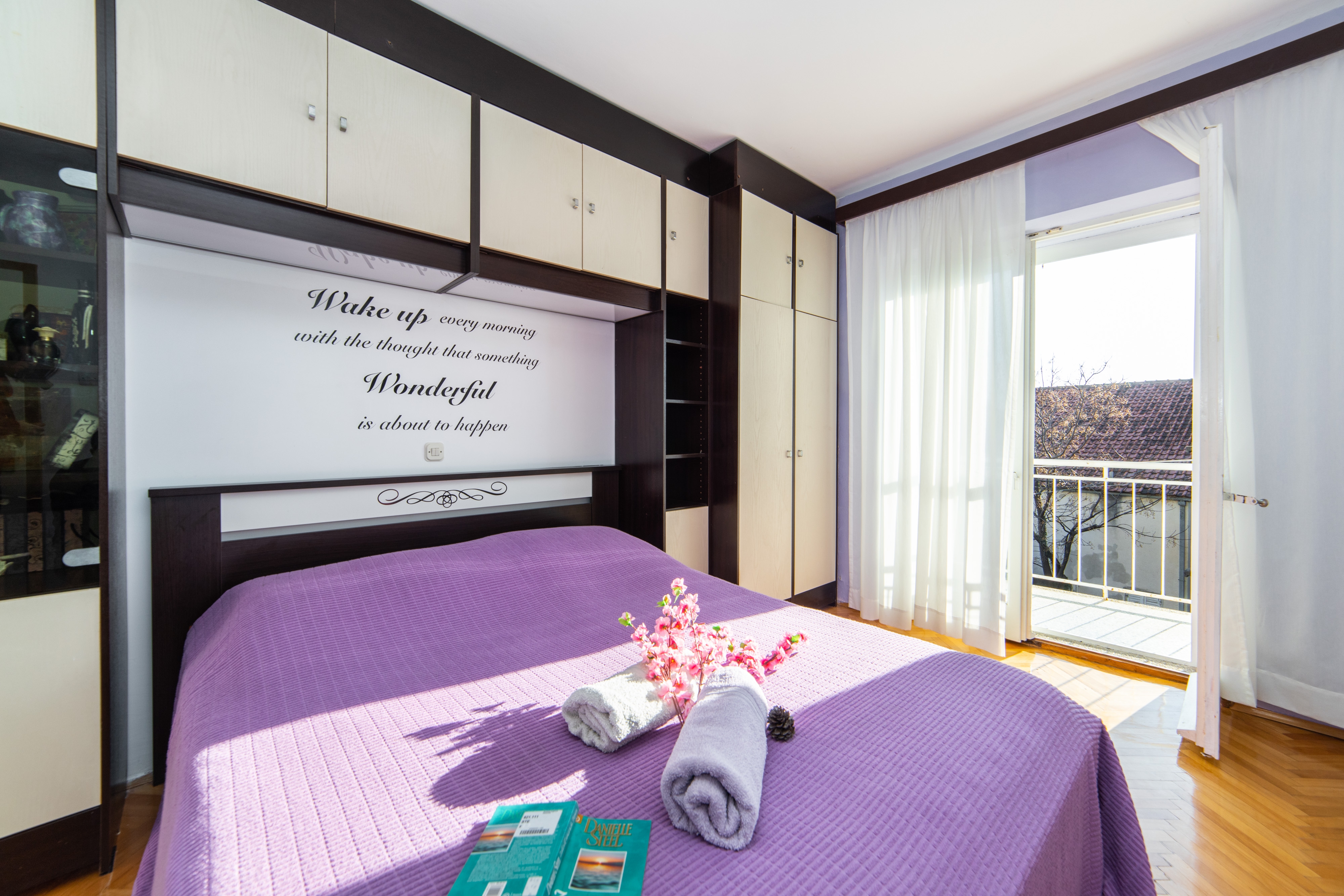 Two bedroom apartment with balcony and sea view Makarska  A-a