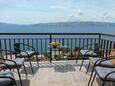 Senj, Balkon 1 in folgender Unterkunftsart apartment, mit Meerblick und WiFi.