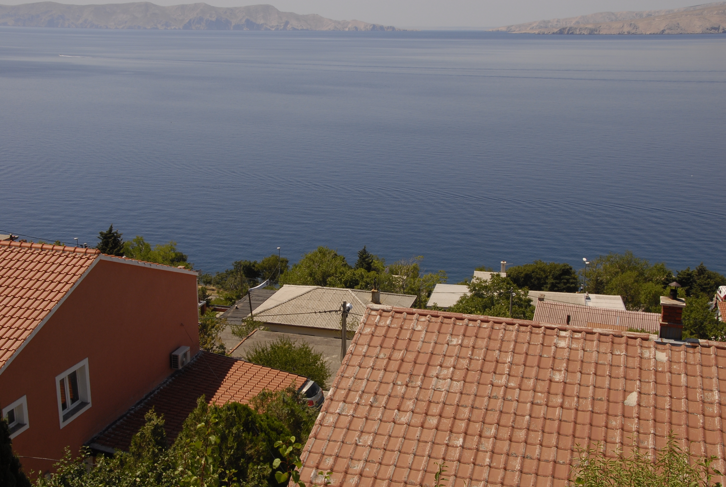Three bedroom apartment with balcony and sea view Senj  A-b