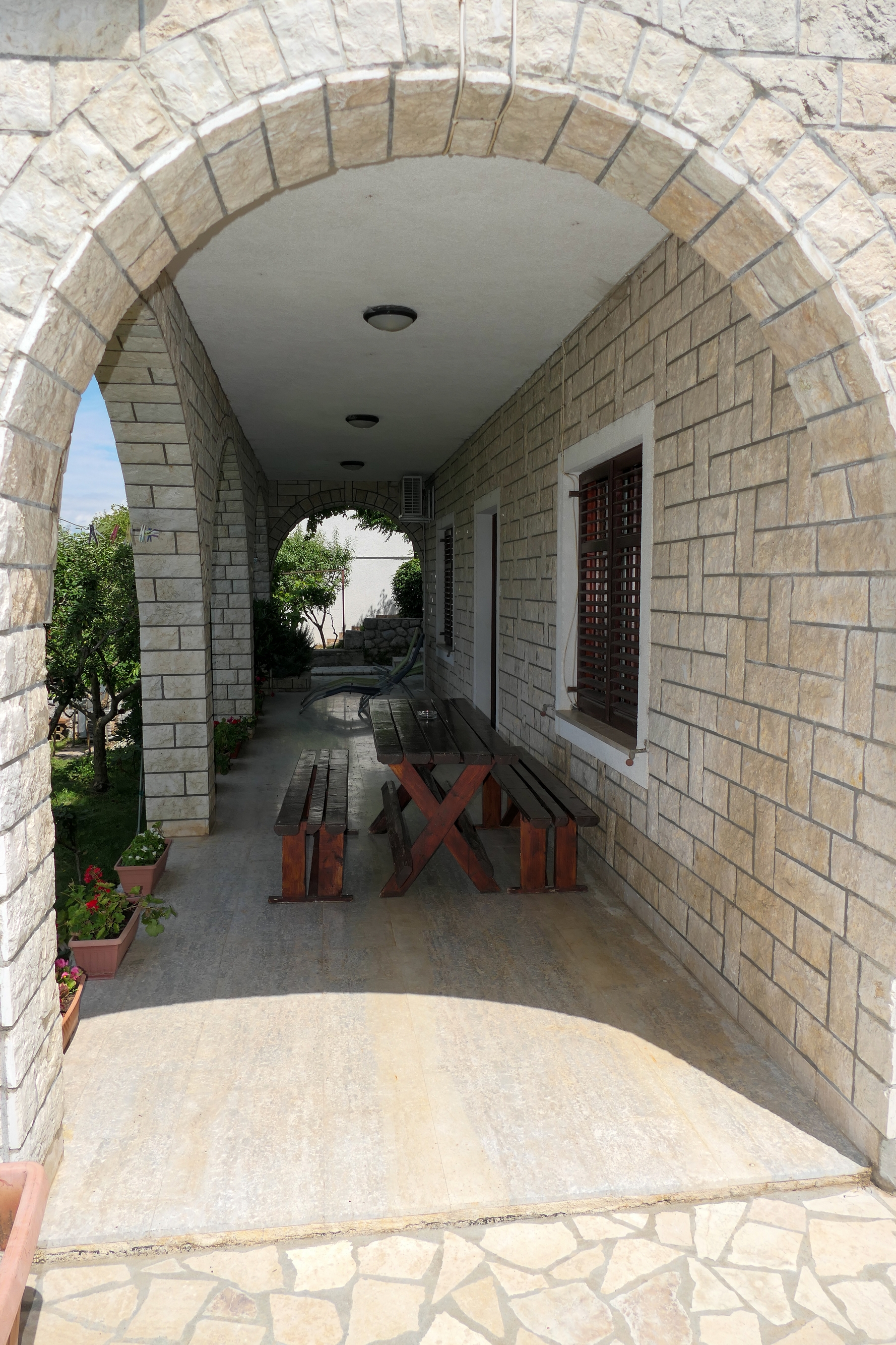 One bedroom apartment with terrace Senj  A-c