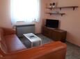 Living room Valbandon, Living room in the apartment, air condition available, (pet friendly) and WiFi.