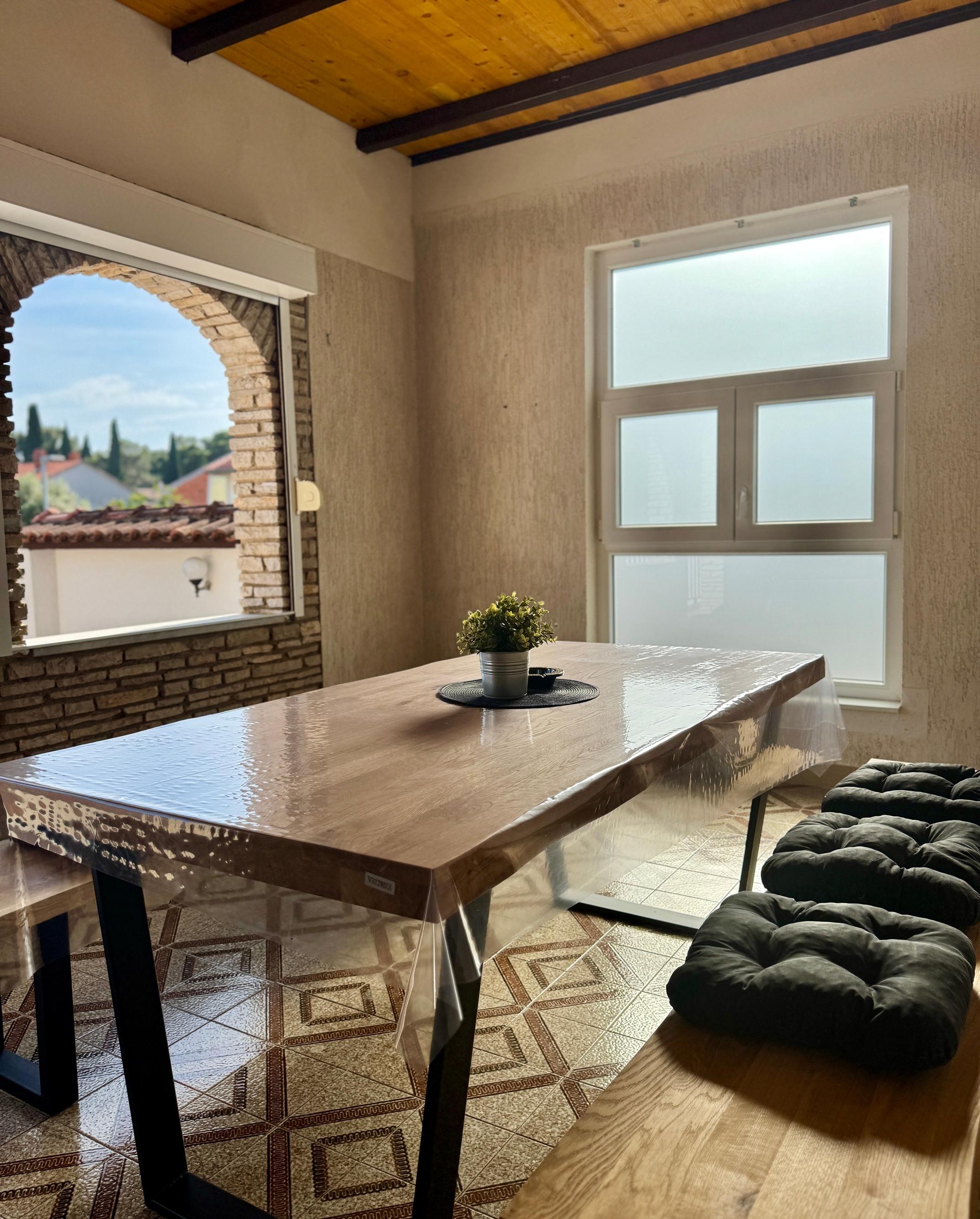 Two bedroom apartment with terrace Valbandon, Fažana  A-c