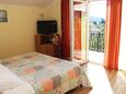 Bedroom 1 Zlarin, Bedroom 1 in the apartment, (pet friendly) and WiFi.