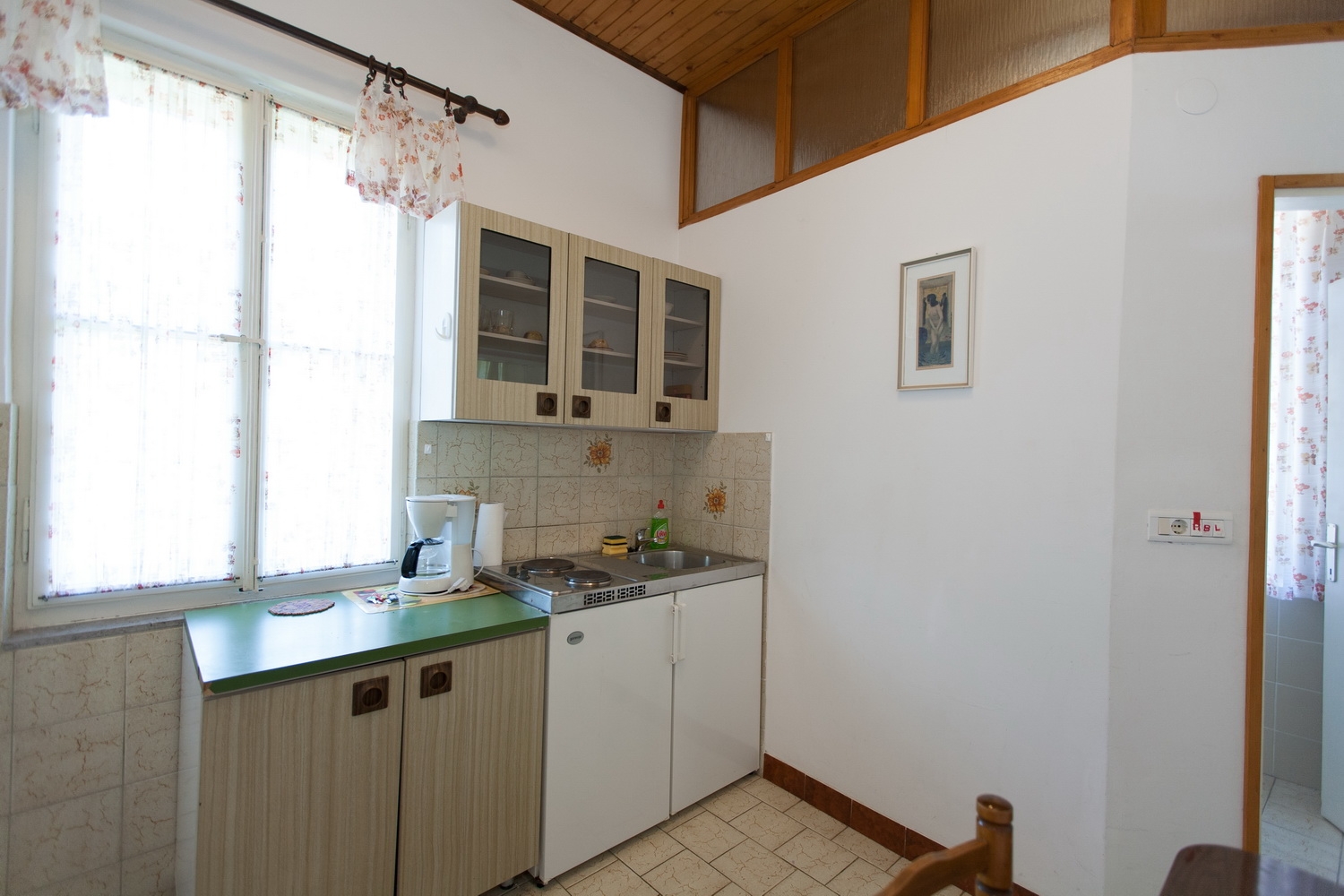 One bedroom apartment with balcony and sea view Lovran, Opatija  A-b